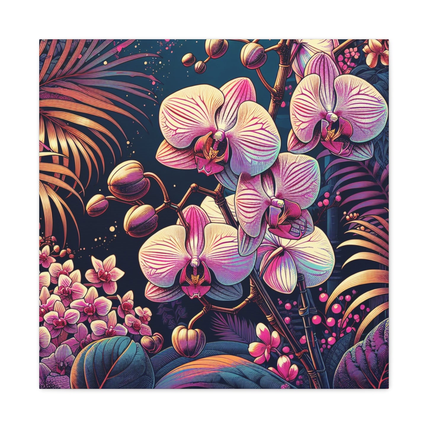 Orchids Canvas Wall Art