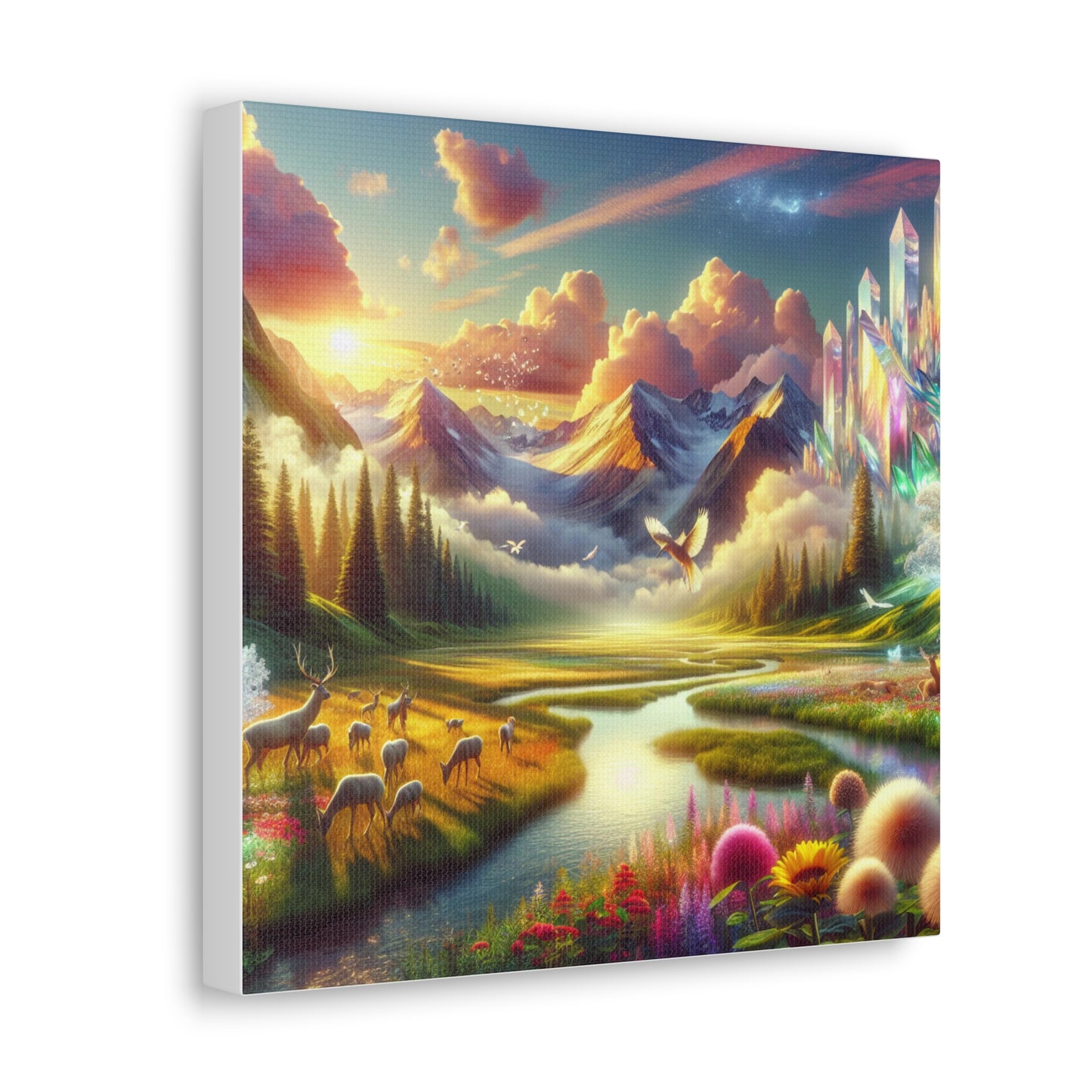 Heaven on Earth Canvas Wall Art