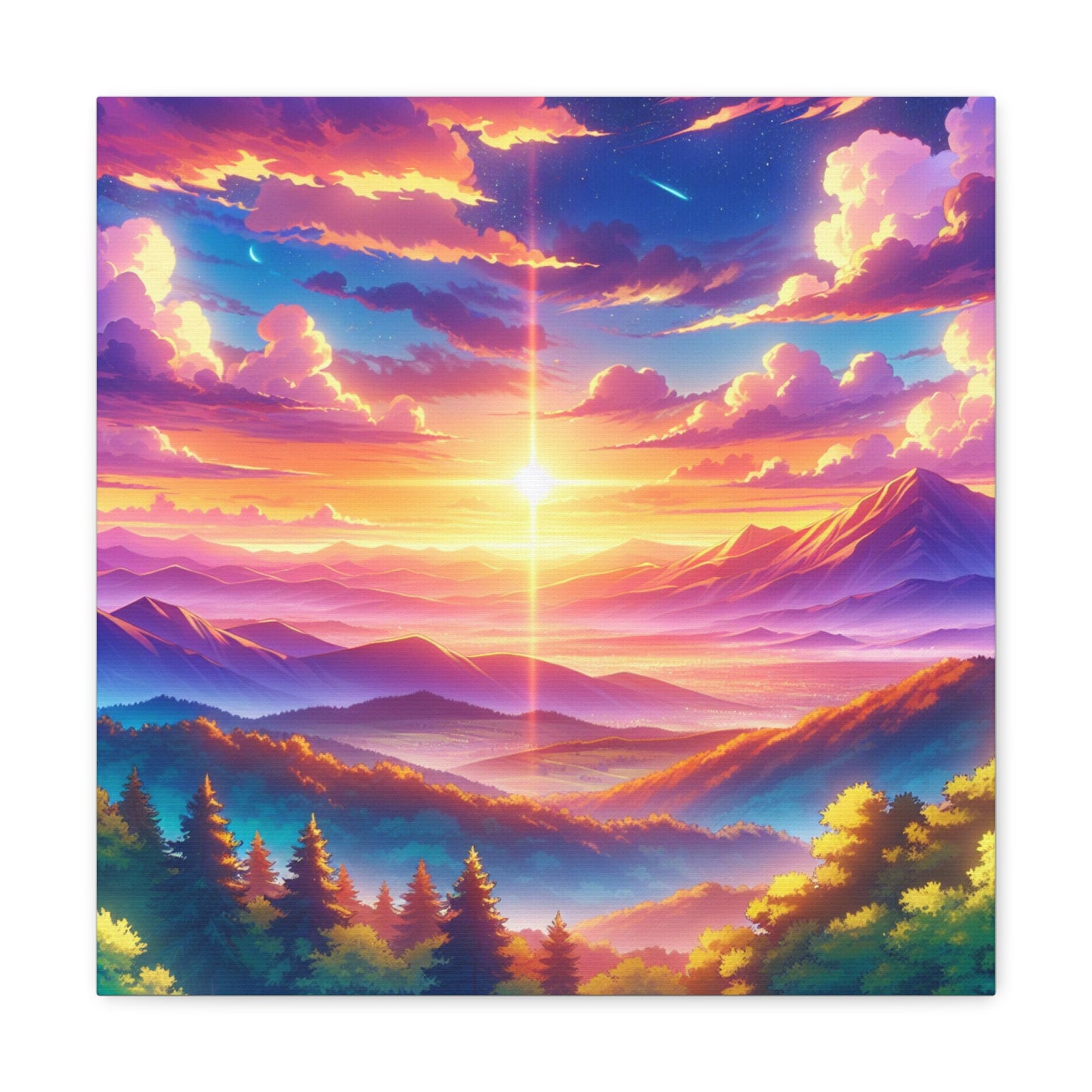 Majestic Sky Canvas Wall Art