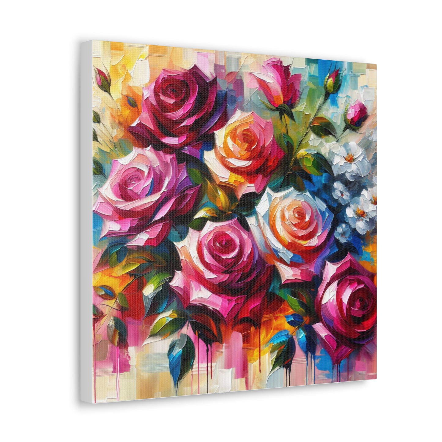 Roses Canvas Wall Art