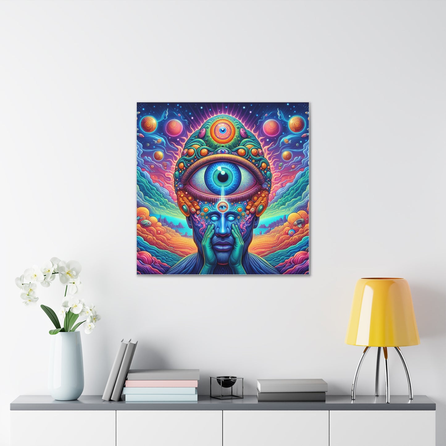 Third Eye Awakening Canvas Wall Art