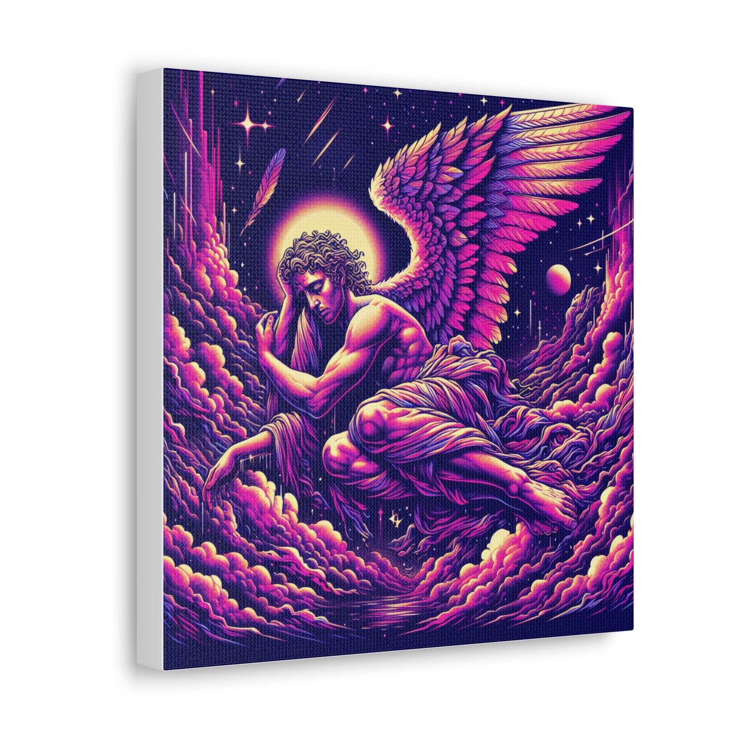 Fallen Angel Canvas Wall Art