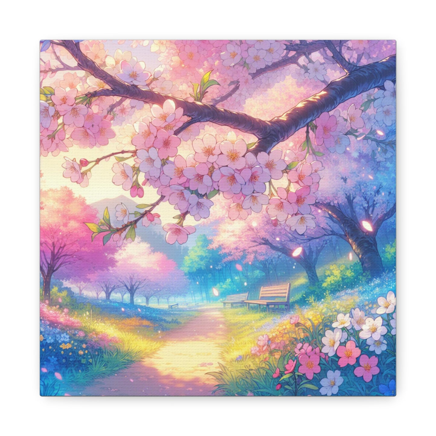 Cherry Blossom Canvas Wall Art