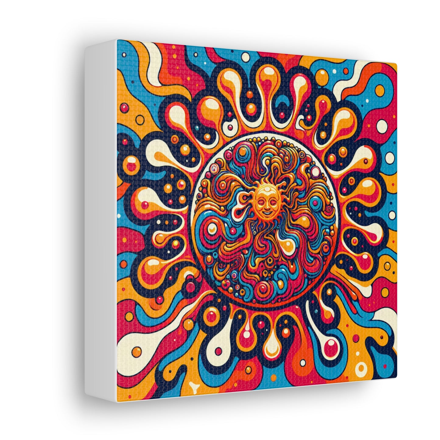 Sun Canvas Wall Art