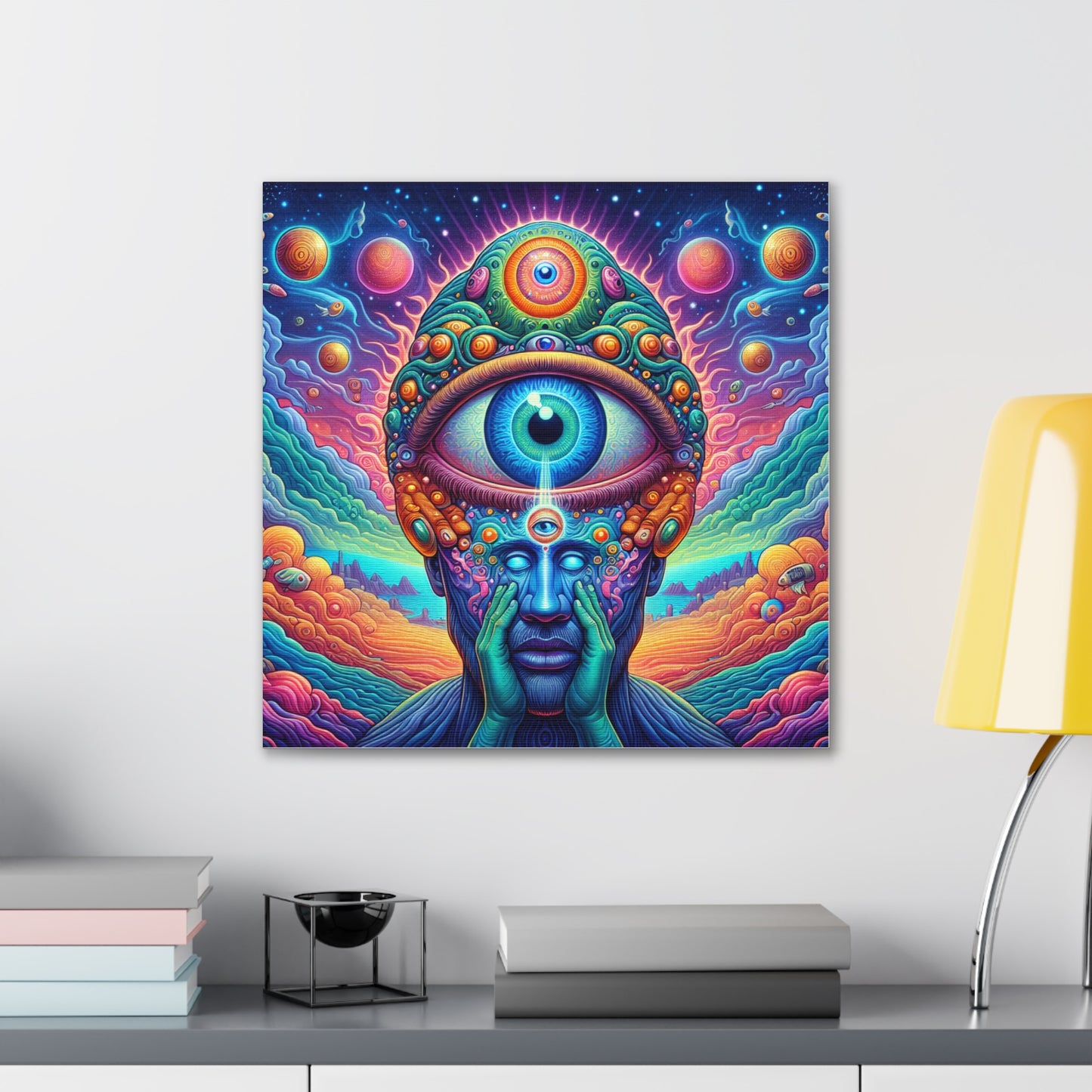 Third Eye Awakening Canvas Wall Art