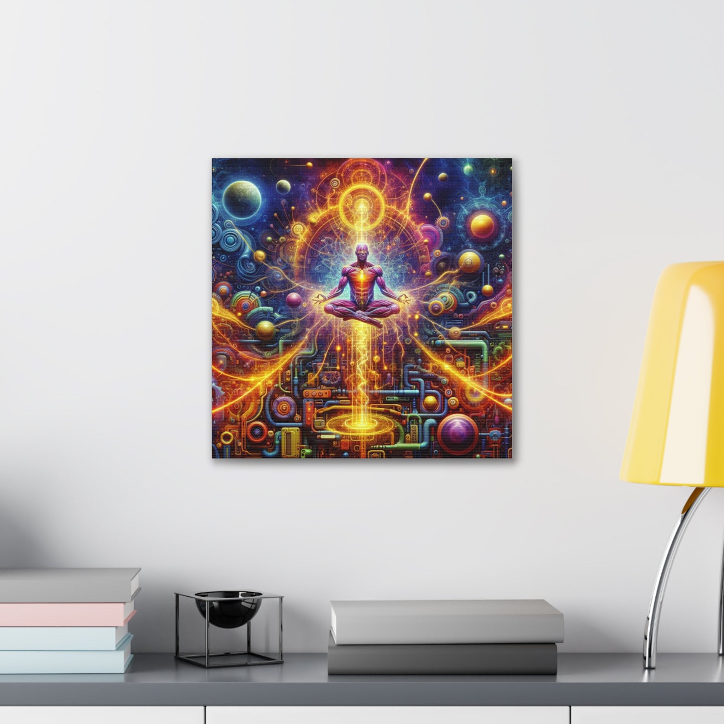 Fifth Dimension Ascension Canvas Wall Art