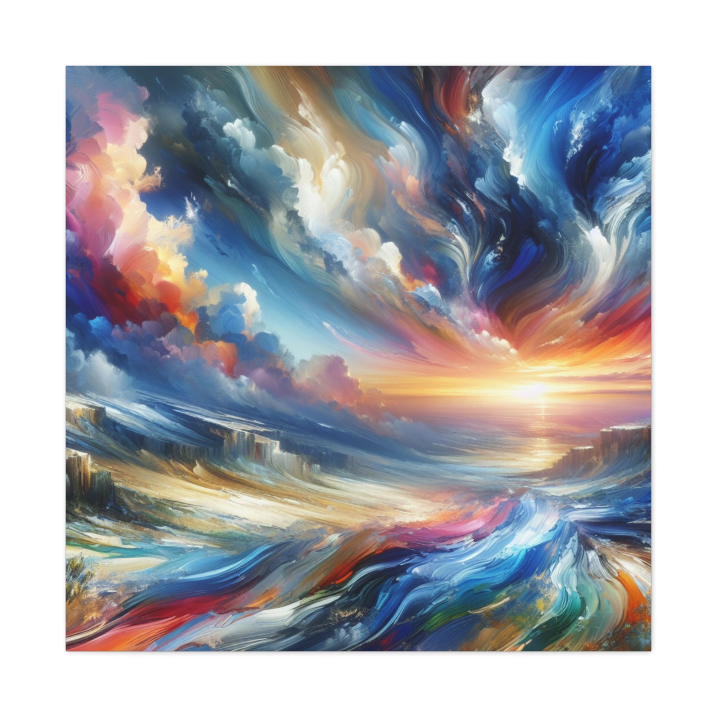 Majestic Sky Canvas Wall Art