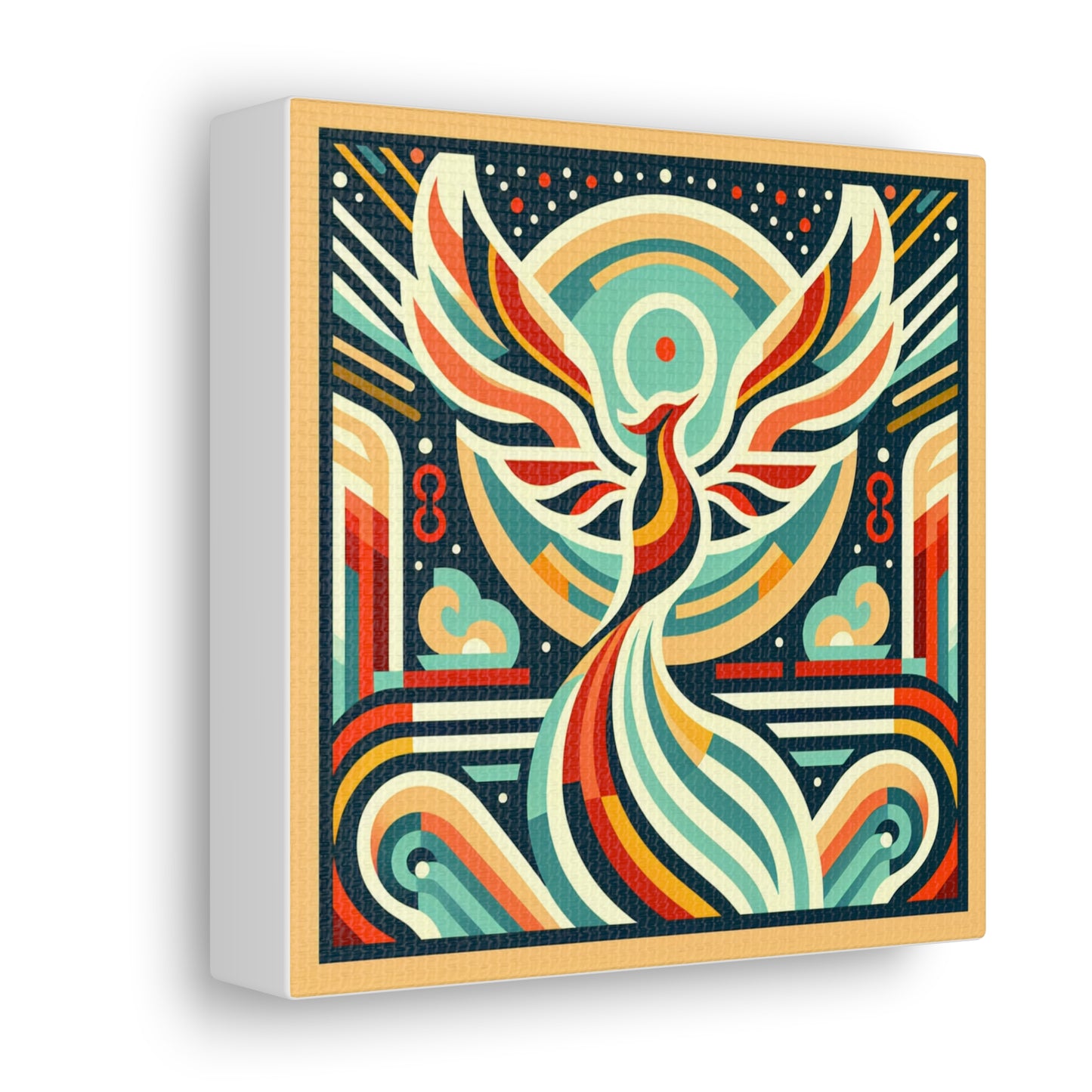 Phoenix Rising Canvas Wall Art