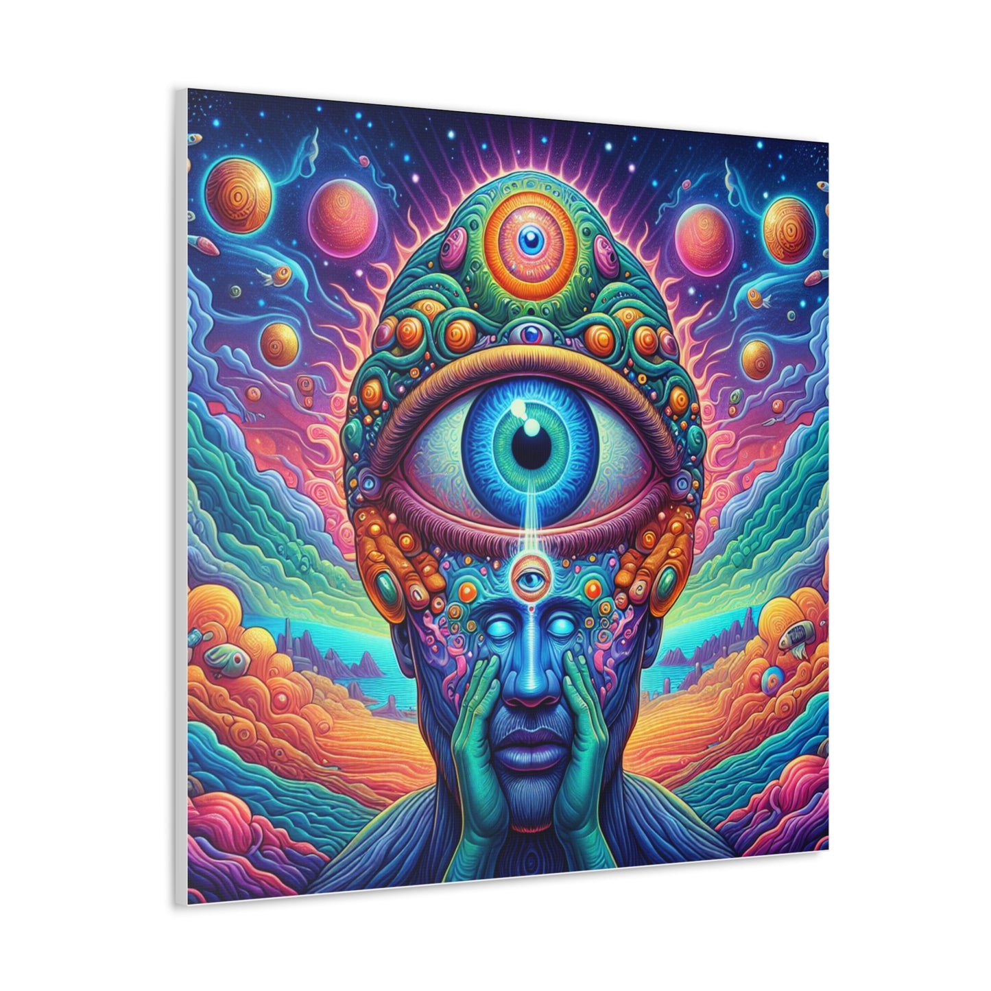 Third Eye Awakening Canvas Wall Art