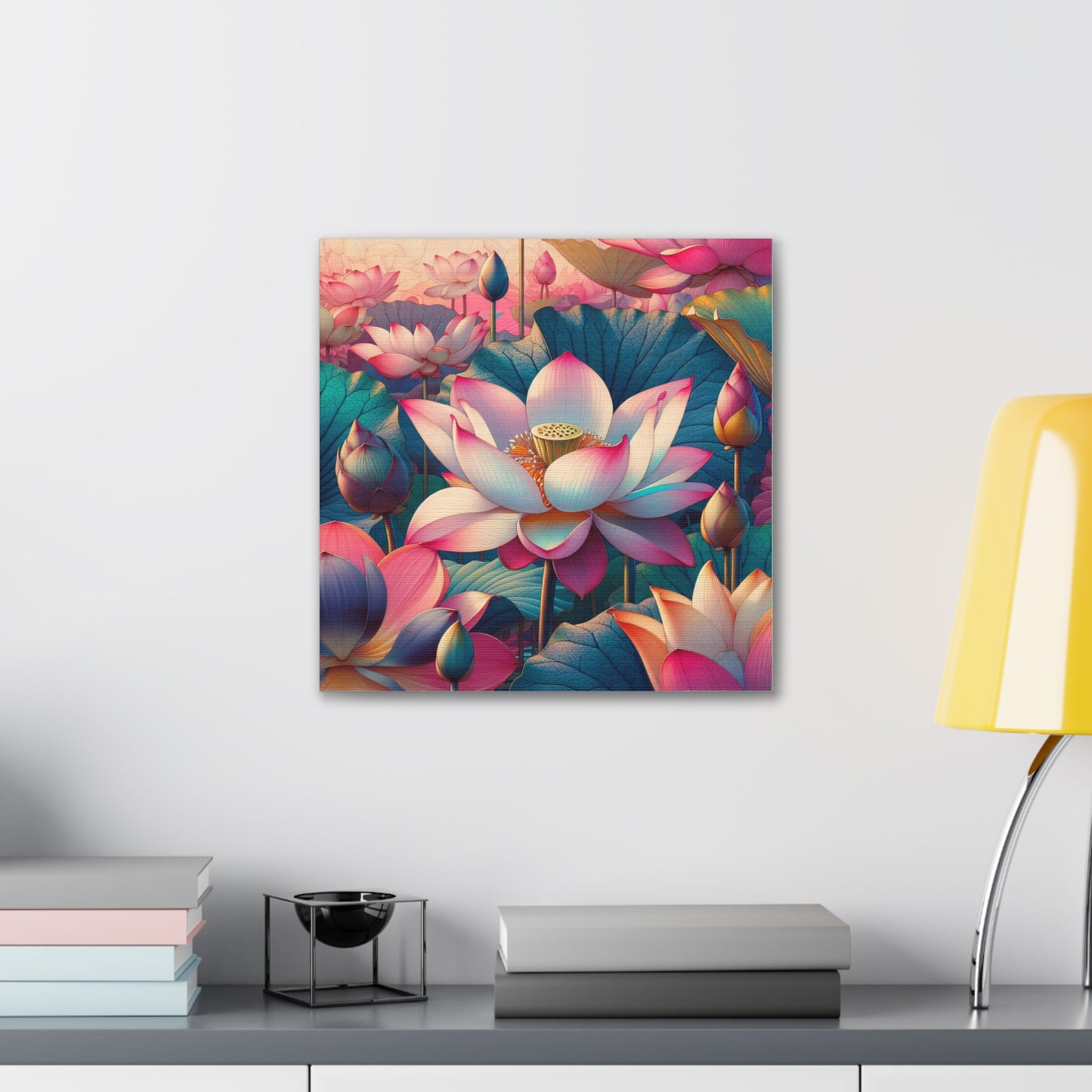 Lotus Canvas Wall Art