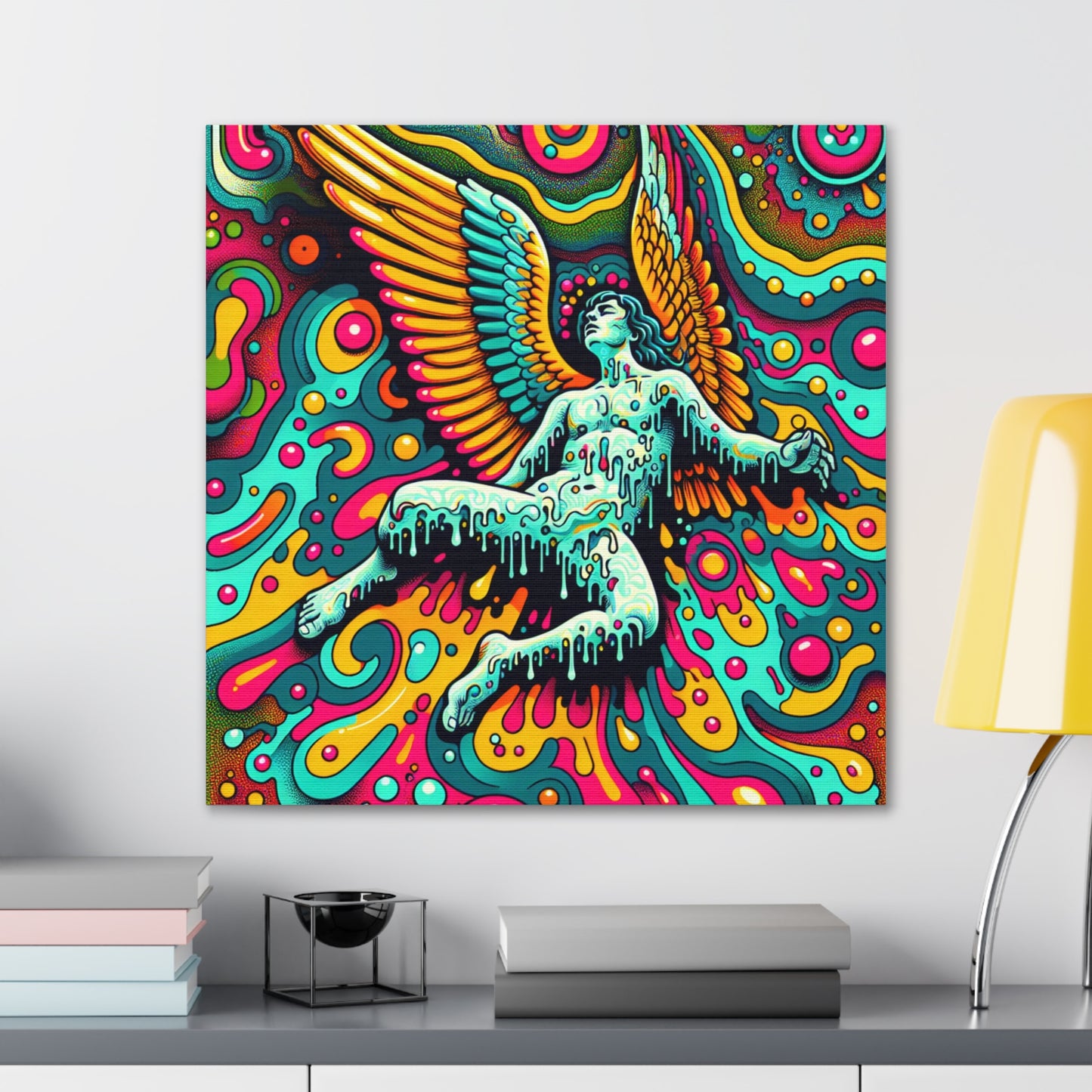 Fallen Angel Canvas Wall Art