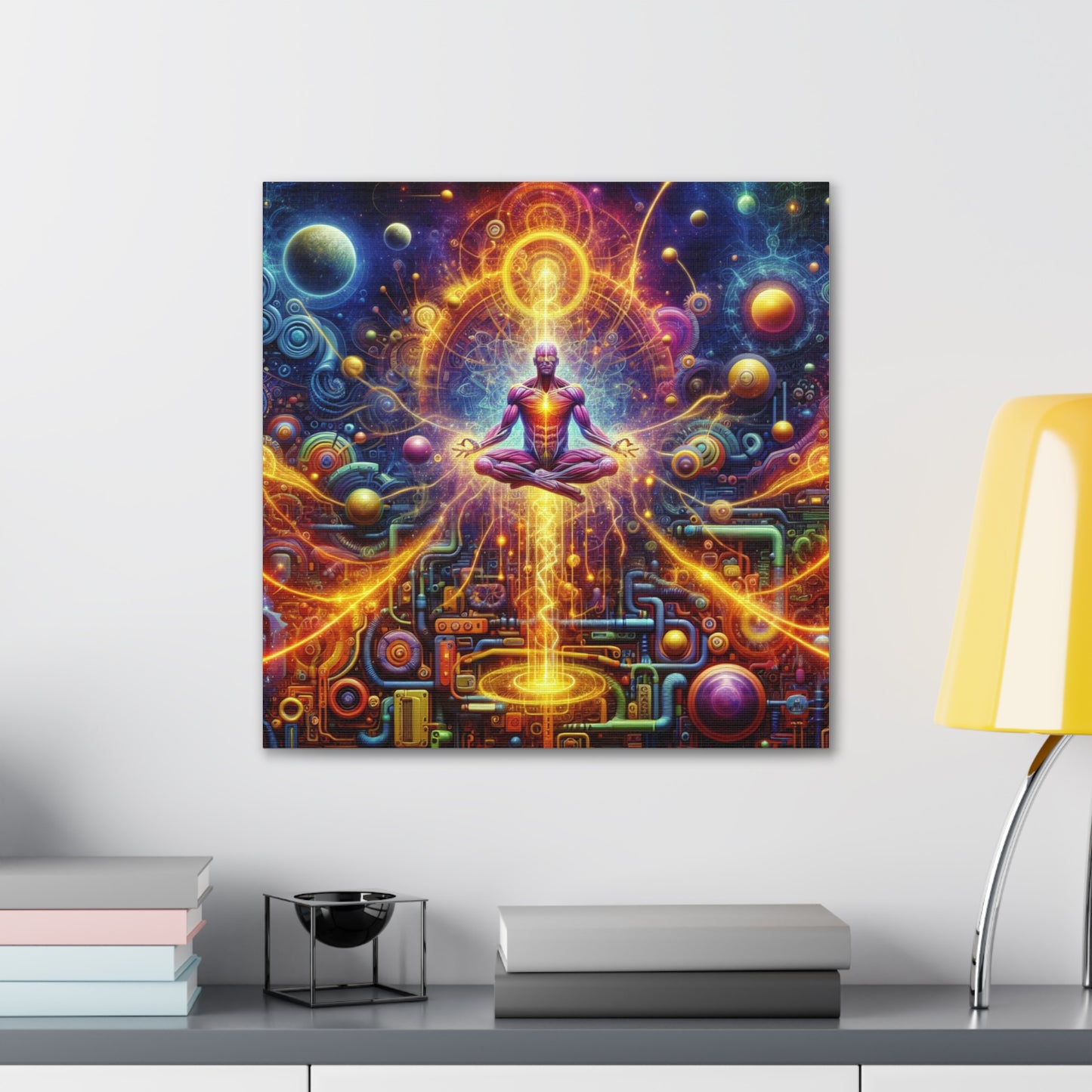 Fifth Dimension Ascension Canvas Wall Art