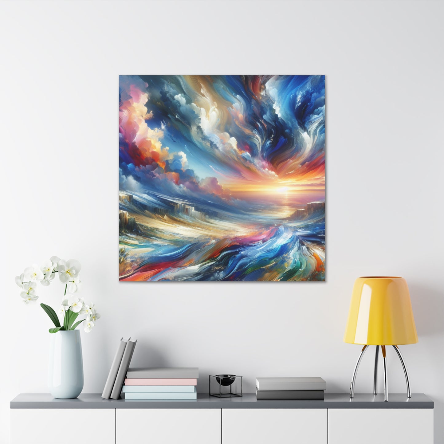 Majestic Sky Canvas Wall Art