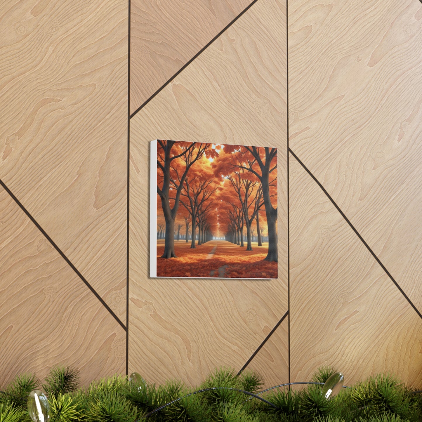 Maple Trees Canvas Wall Art