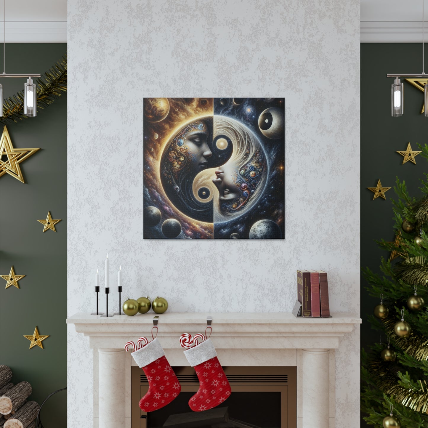 Yin Yang Canvas Wall Art