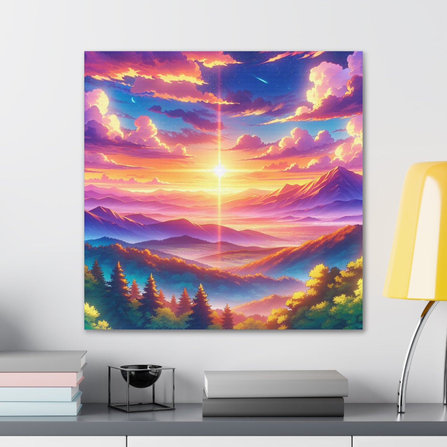 Majestic Sky Canvas Wall Art