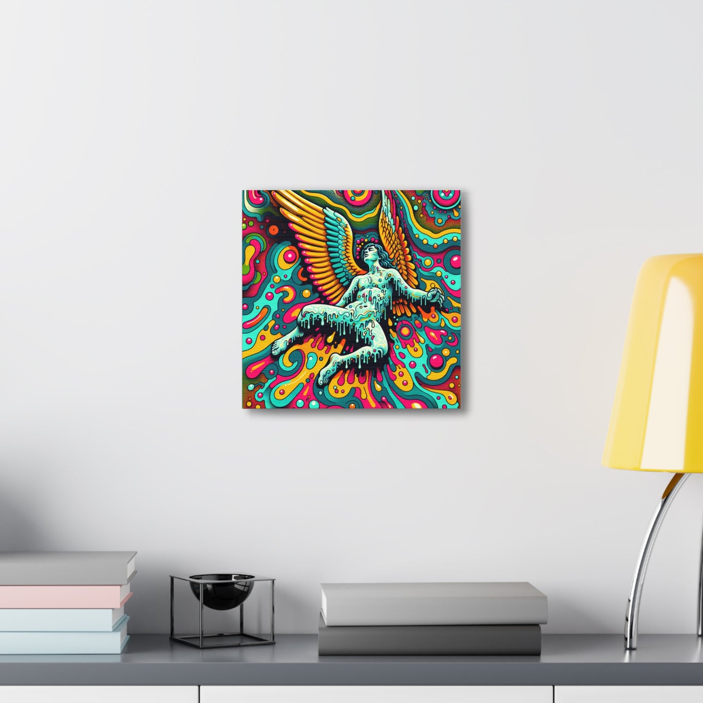 Fallen Angel Canvas Wall Art