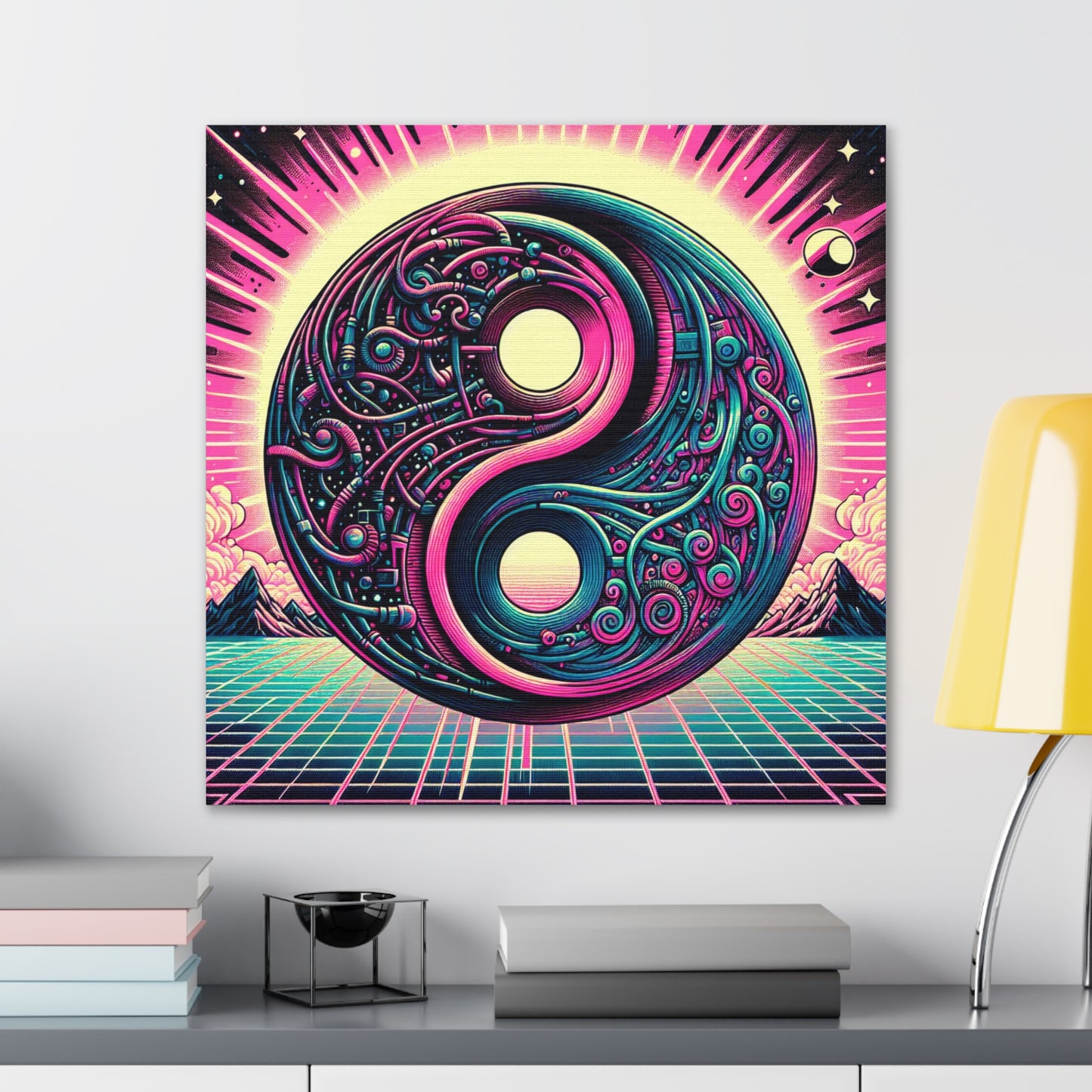 Yin Yang Canvas Wall Art