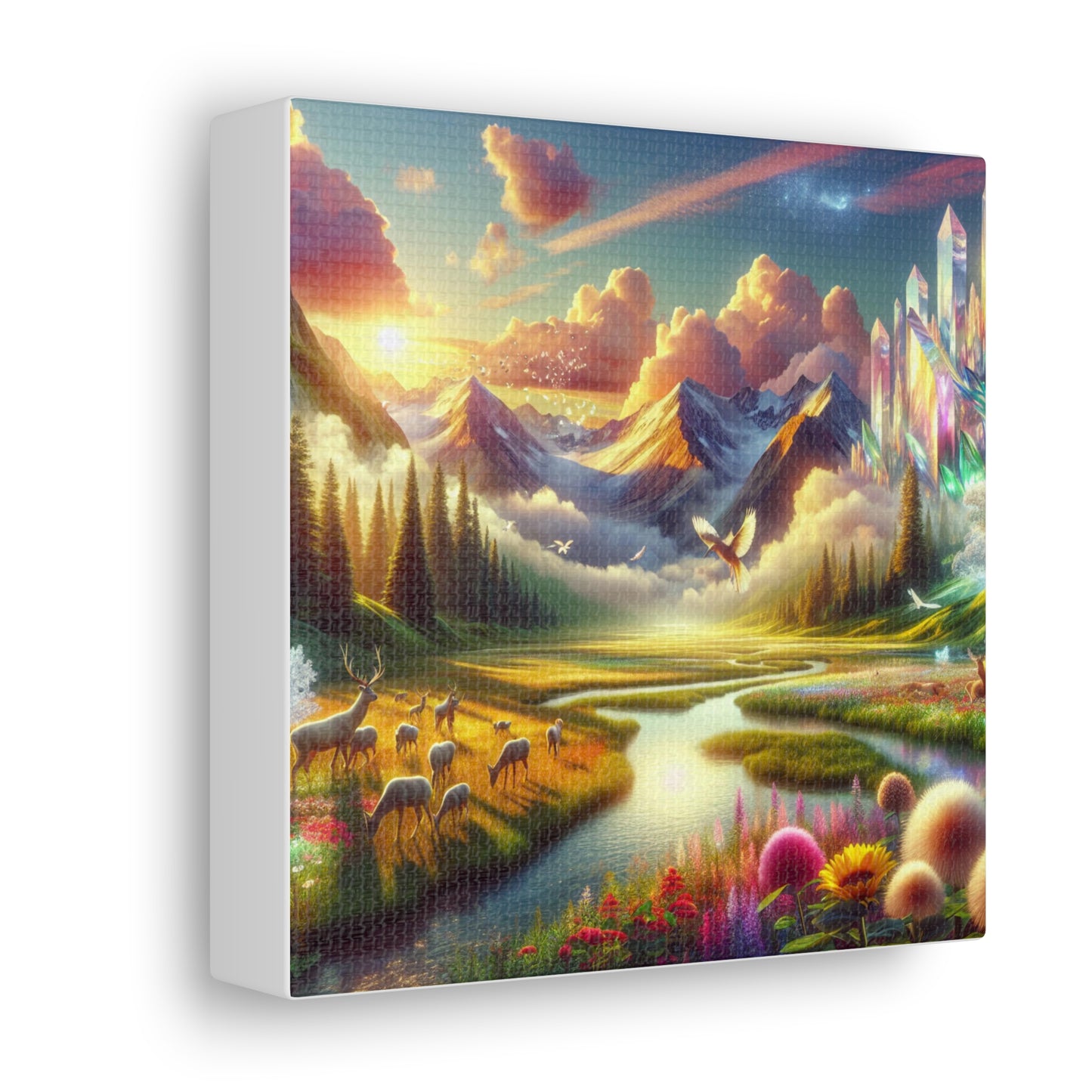 Heaven on Earth Canvas Wall Art