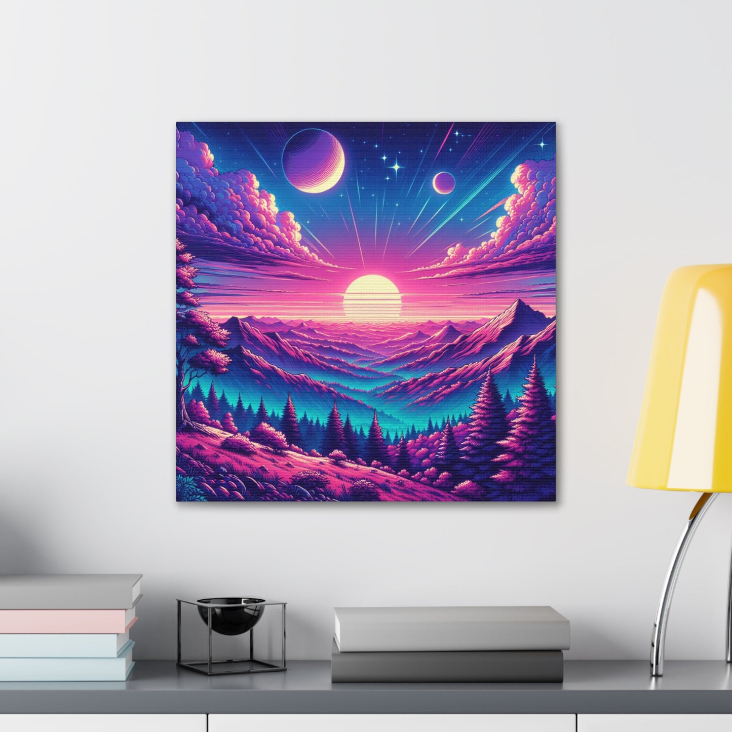 Majestic Sky Canvas Wall Art