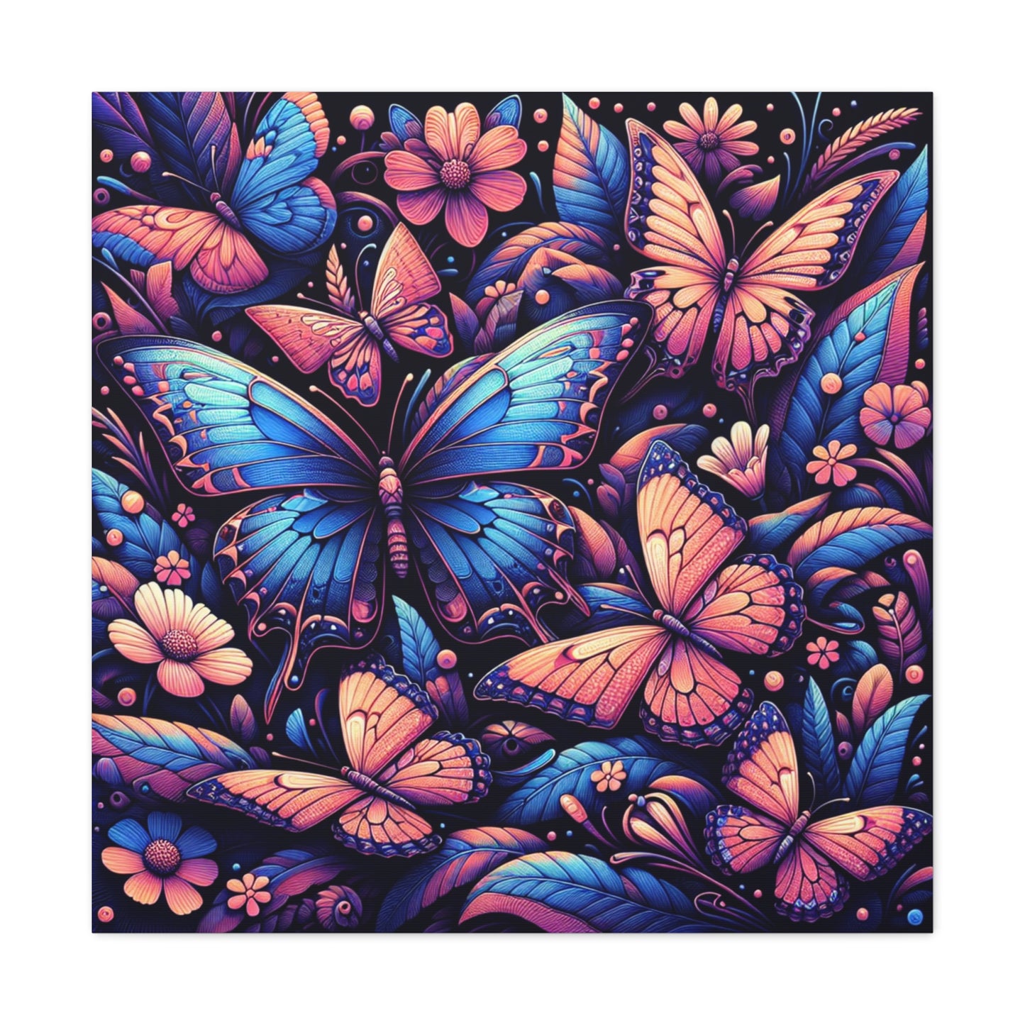 Butterflies Canvas Wall Art