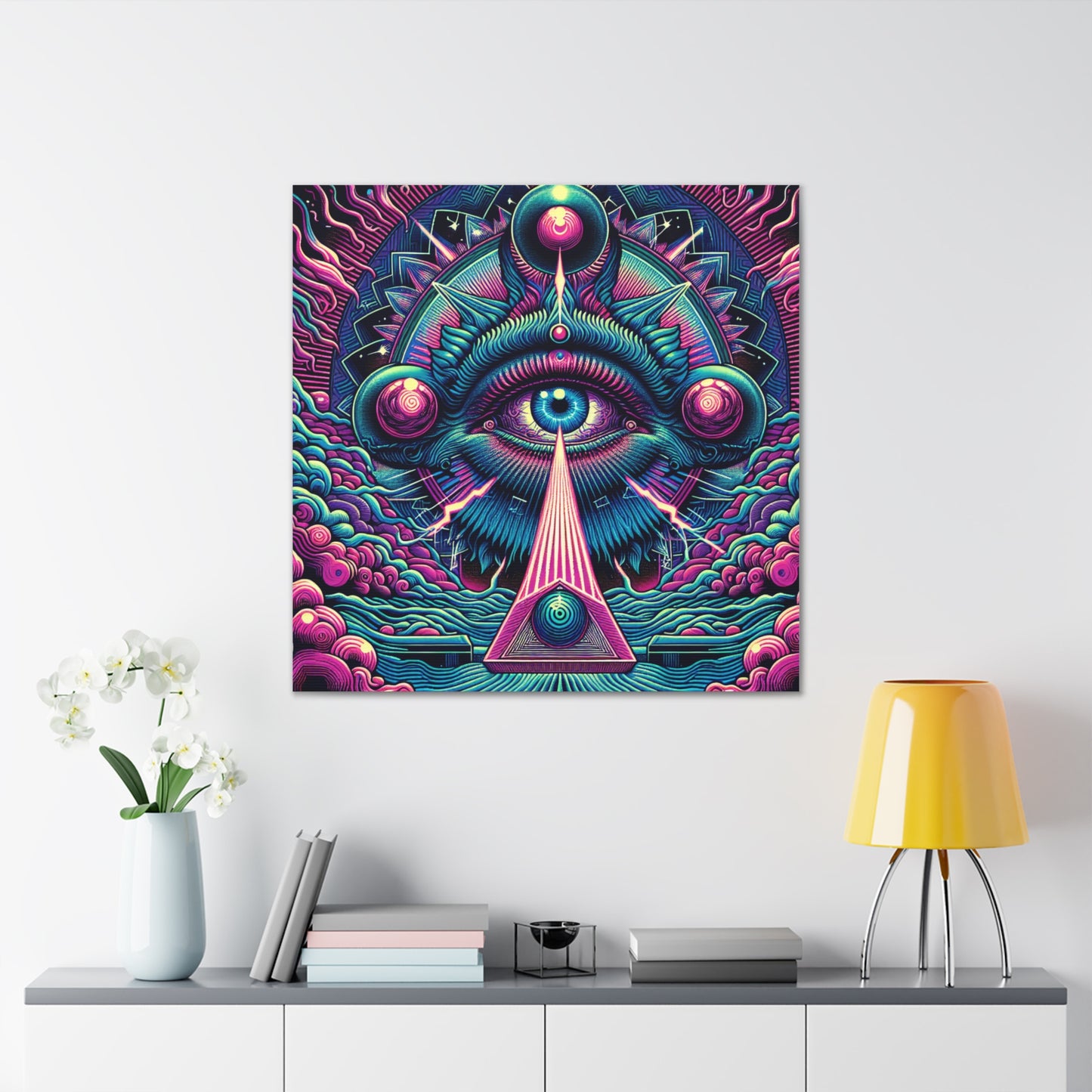 Third Eye Awakening Canvas Wall Art