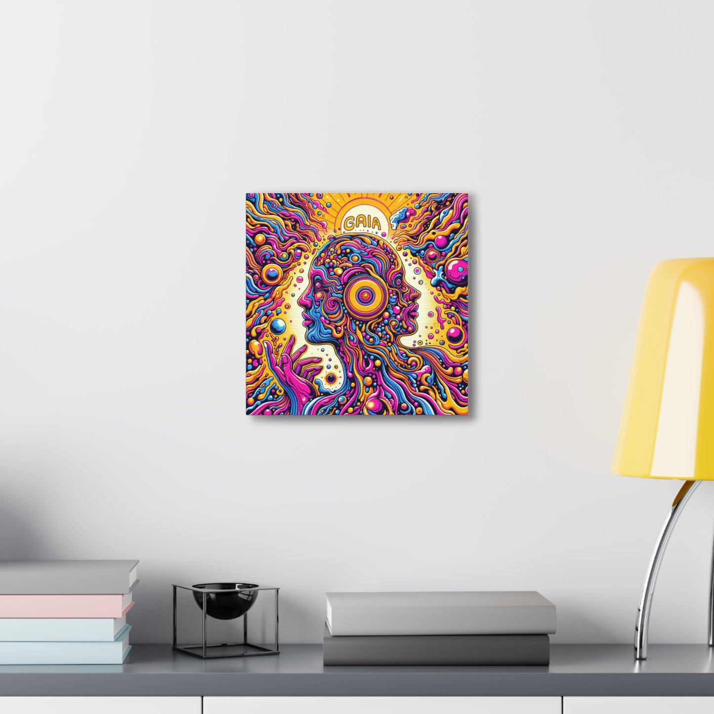 Gaia Mother Earth Canvas Wall Art