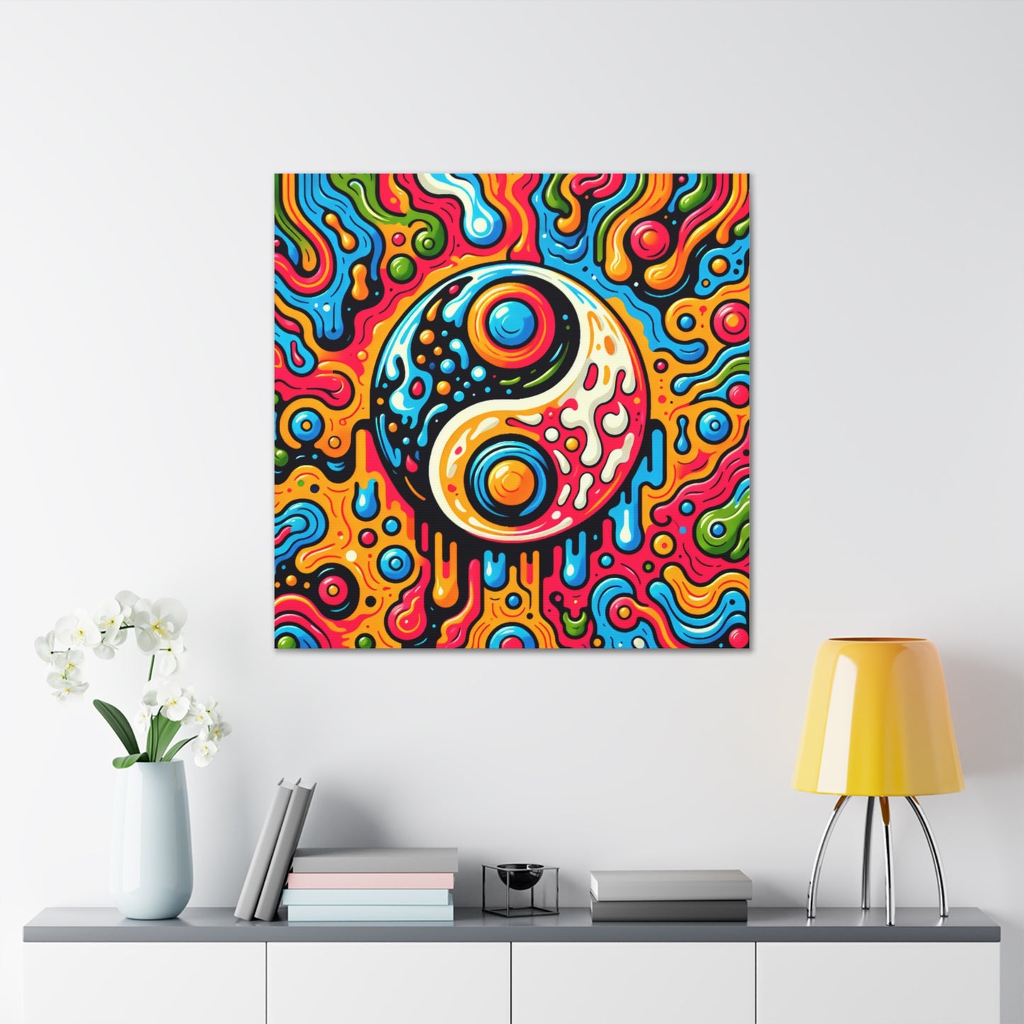 Yin Yang Canvas Wall Art