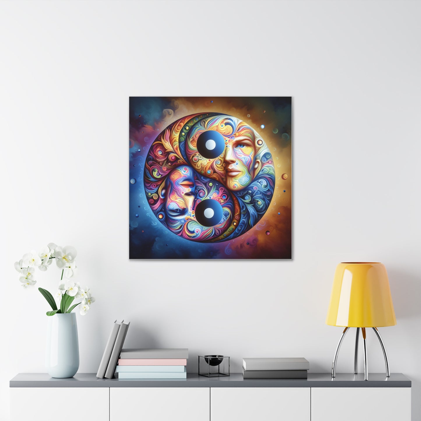 Yin Yang Canvas Wall Art