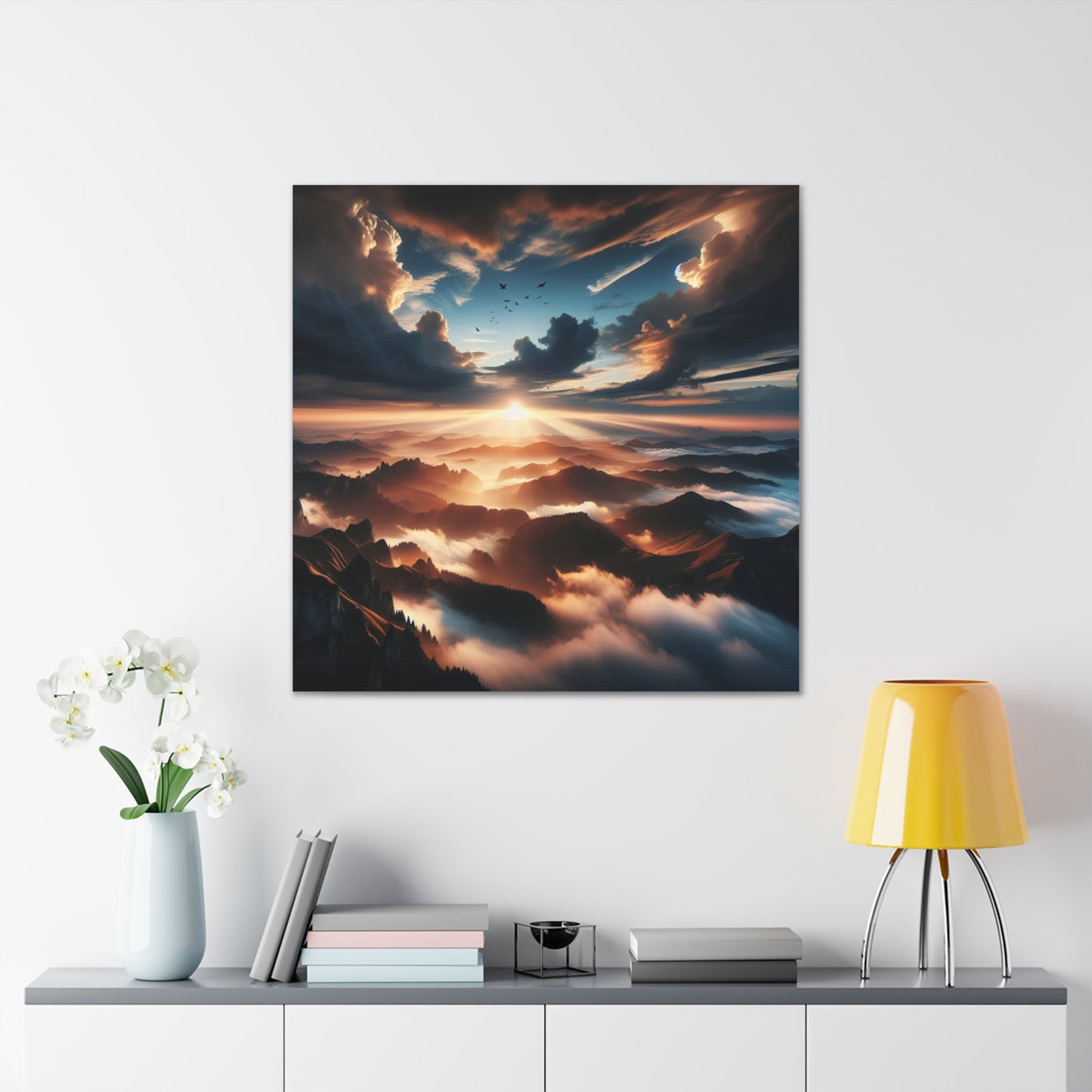 Majestic Sky Canvas Wall Art