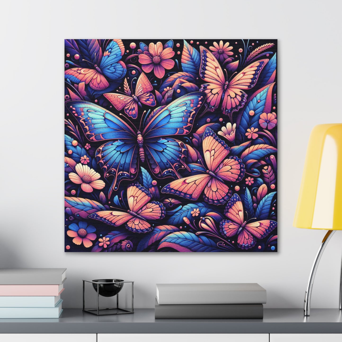 Butterflies Canvas Wall Art