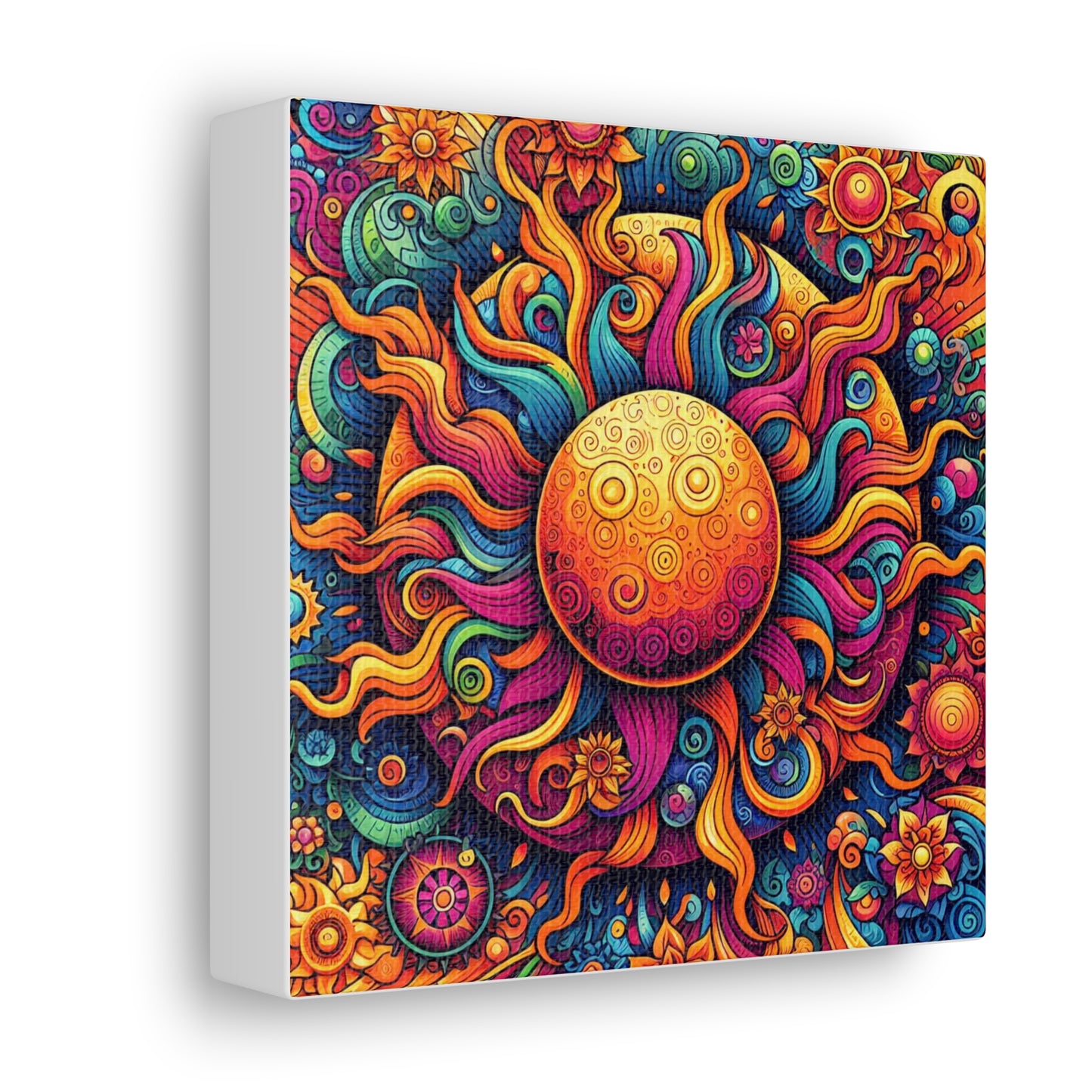 Sun Canvas Wall Art