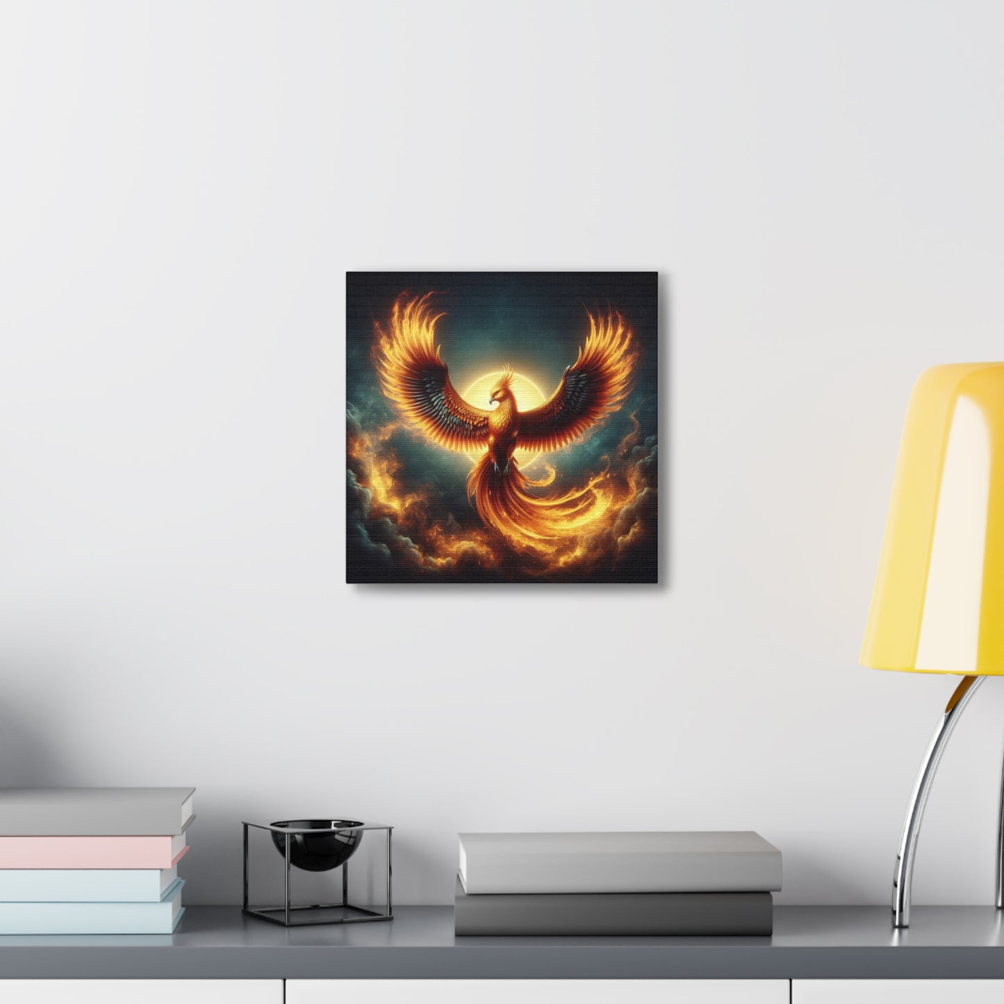 Phoenix Rising Canvas Wall Art