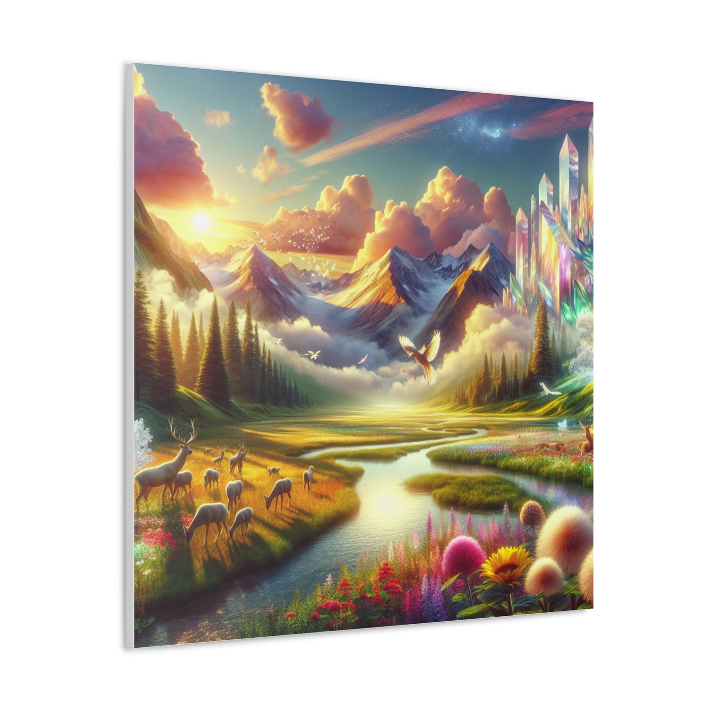 Heaven on Earth Canvas Wall Art