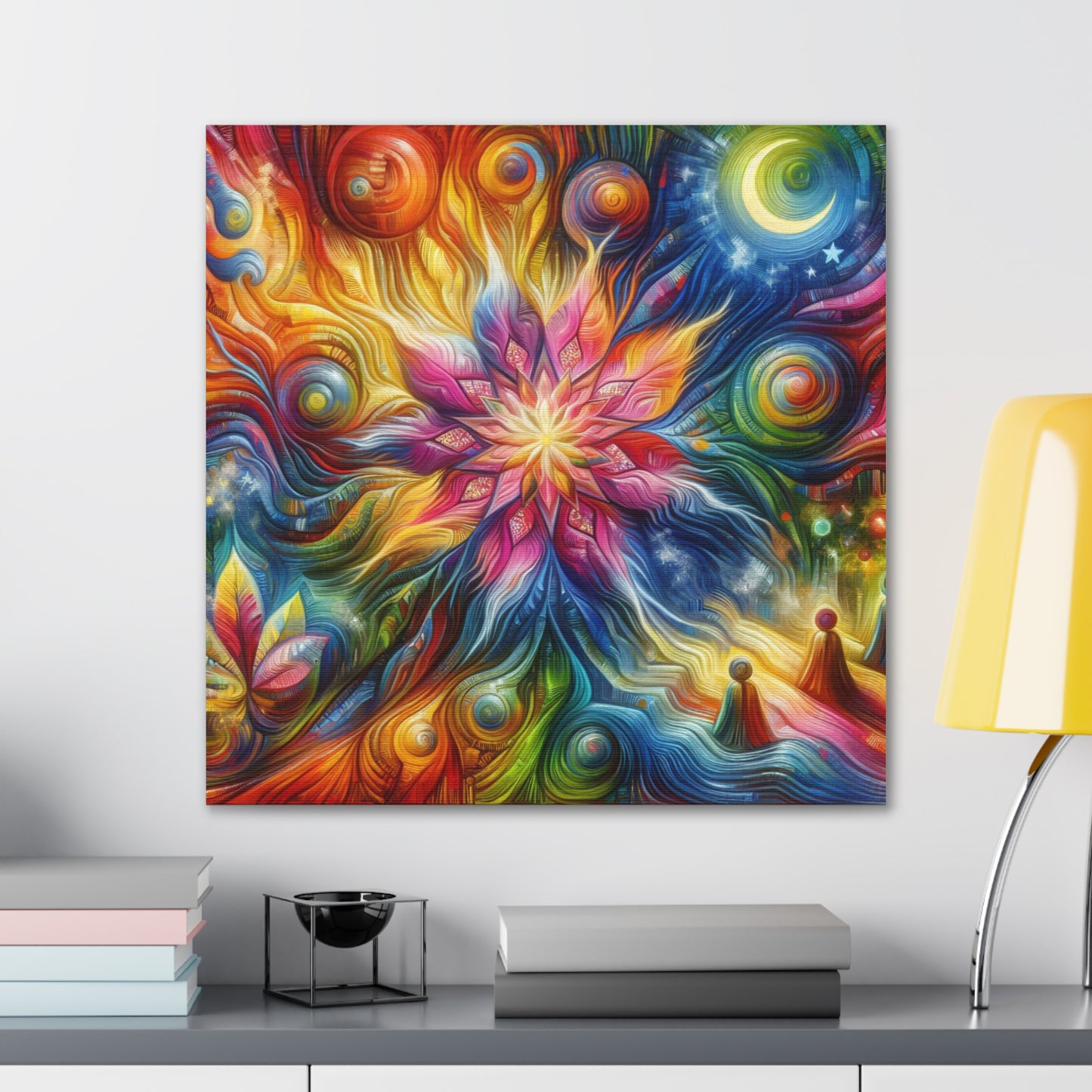 Fifth Dimension Ascension Canvas Wall Art