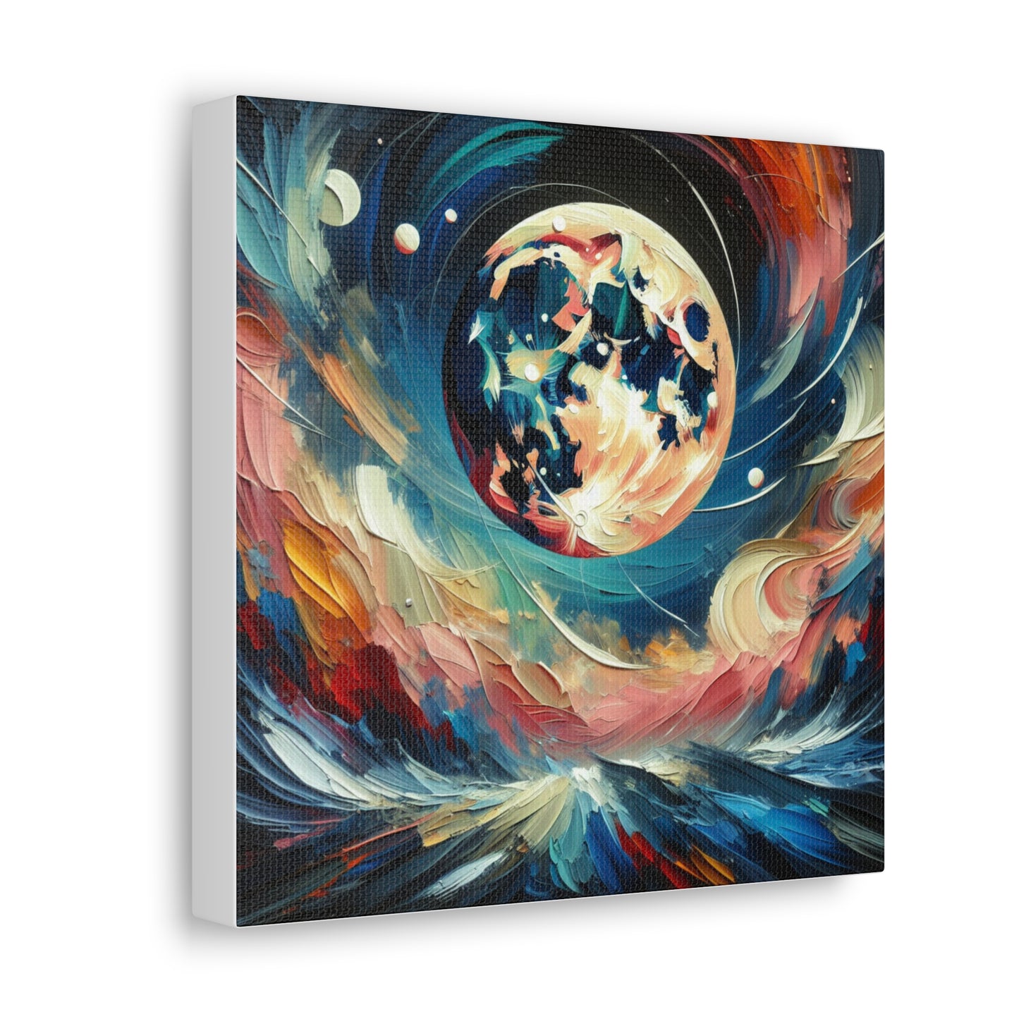 Full Moon Canvas Wall Art