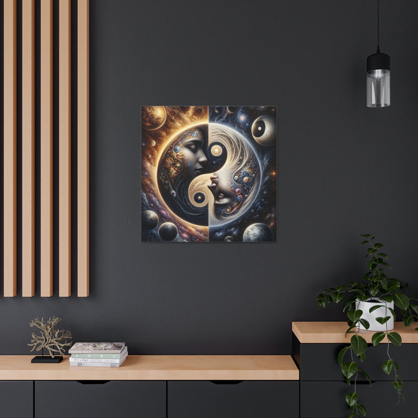 Yin Yang Canvas Wall Art