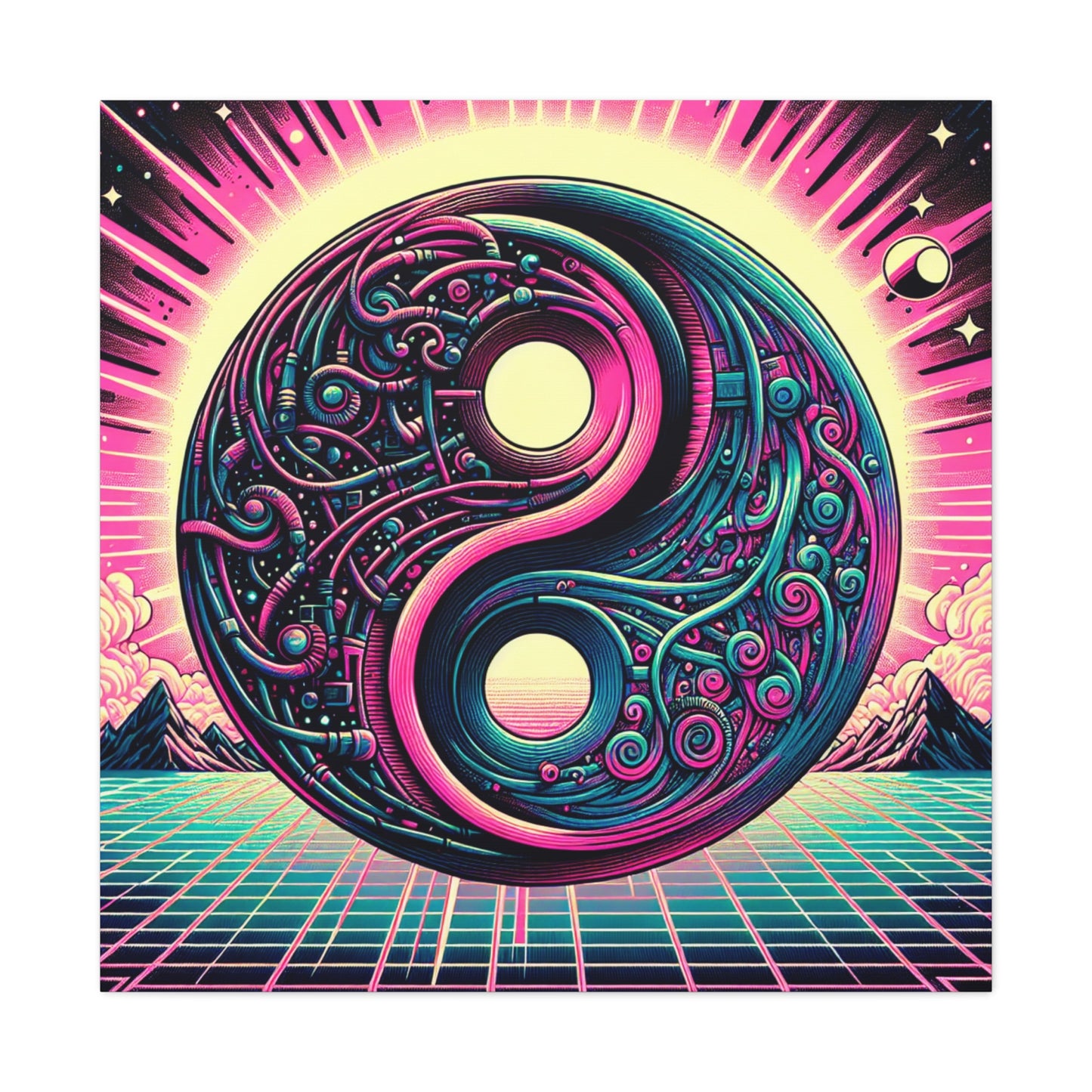 Yin Yang Canvas Wall Art