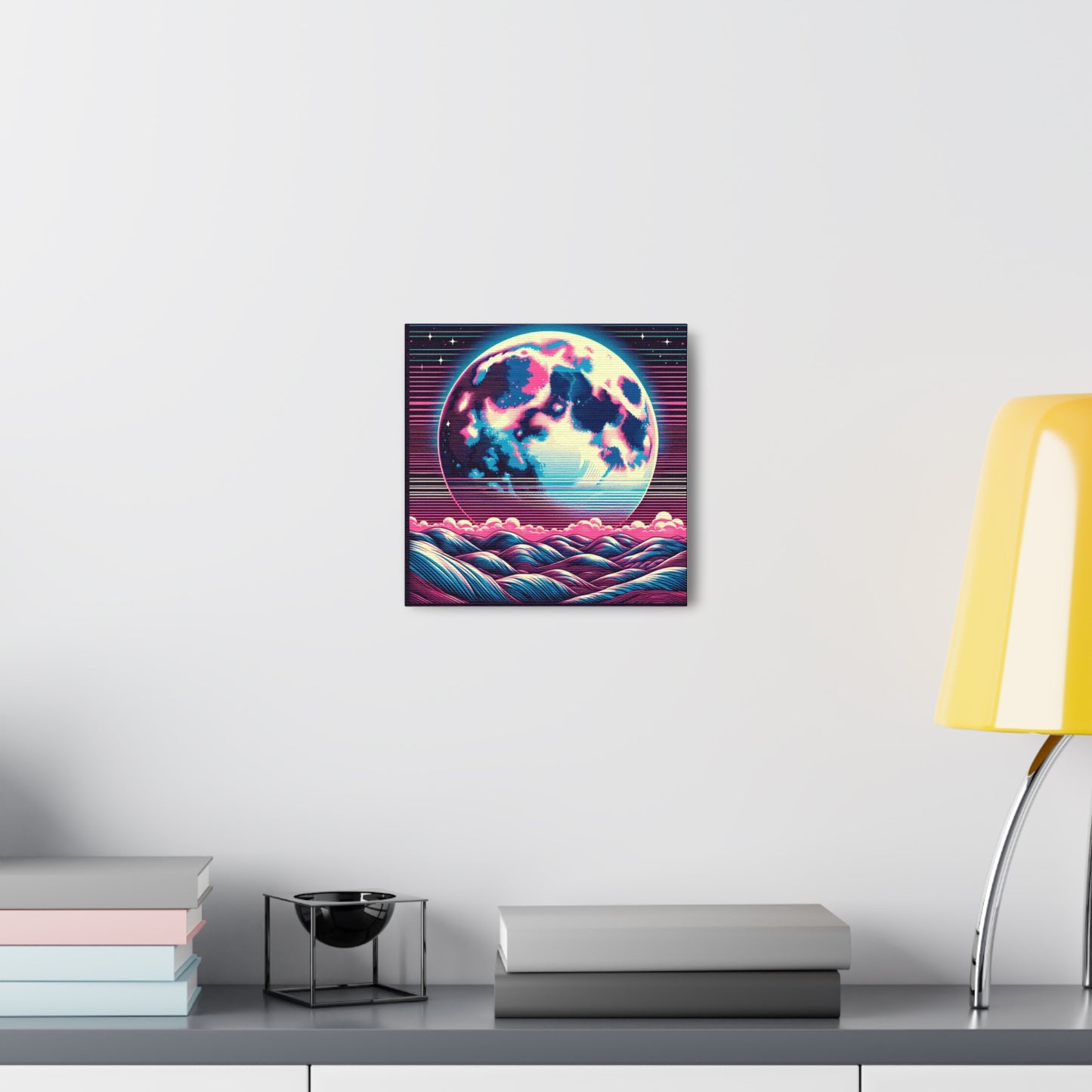 Full Moon Canvas Wall Art