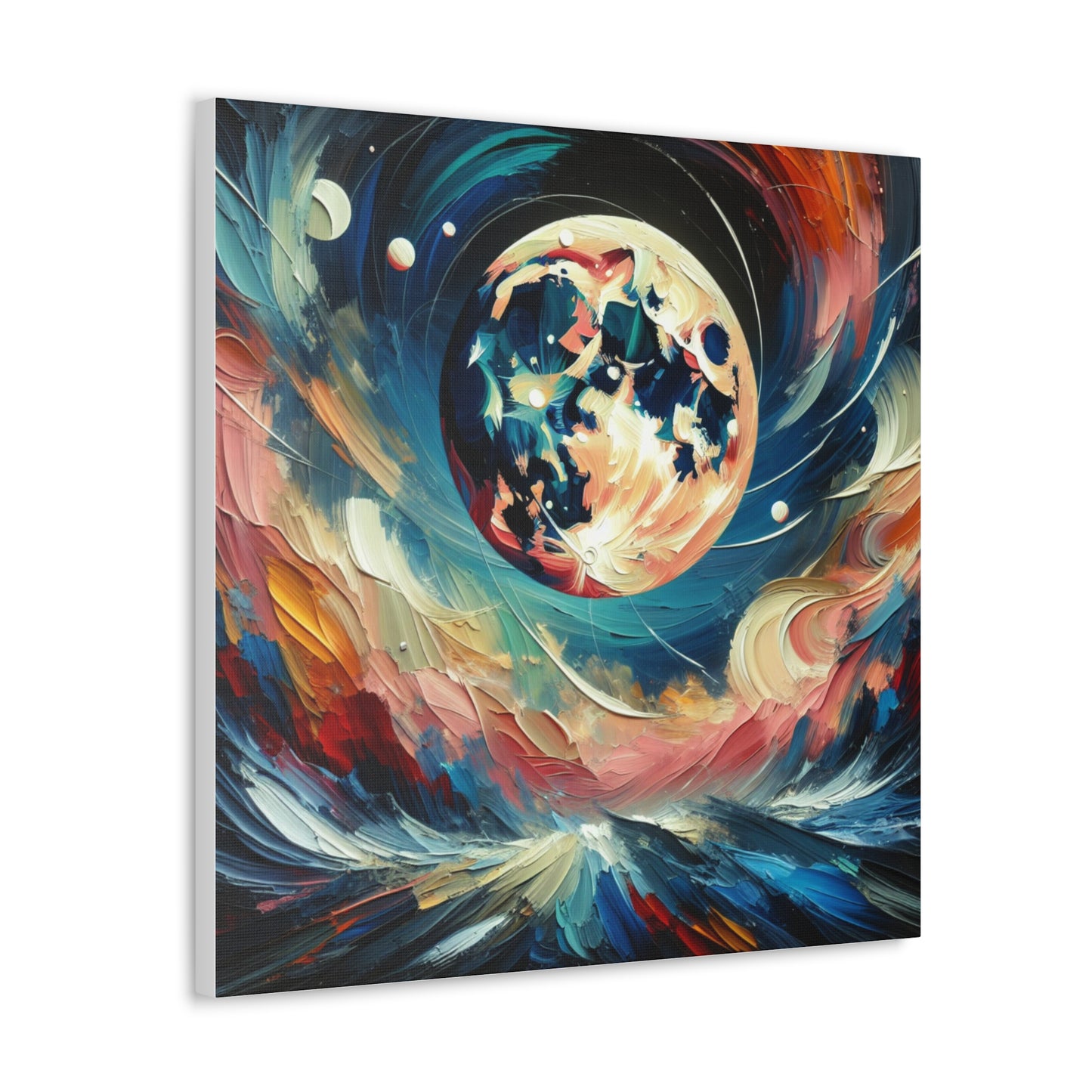 Full Moon Canvas Wall Art