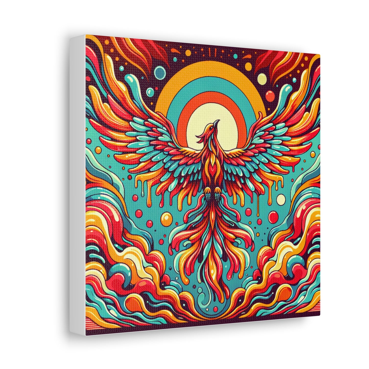 Phoenix Rising Canvas Wall Art