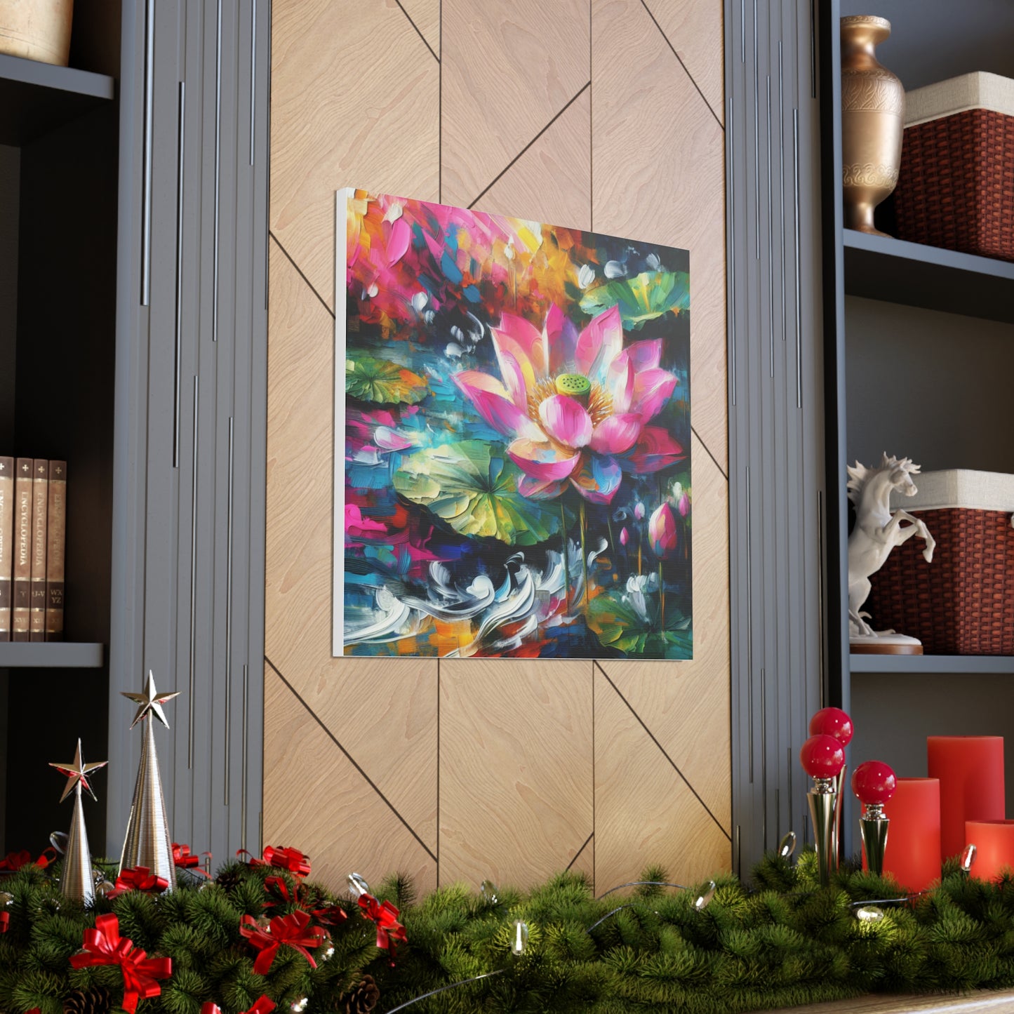 Lotus Canvas Wall Art