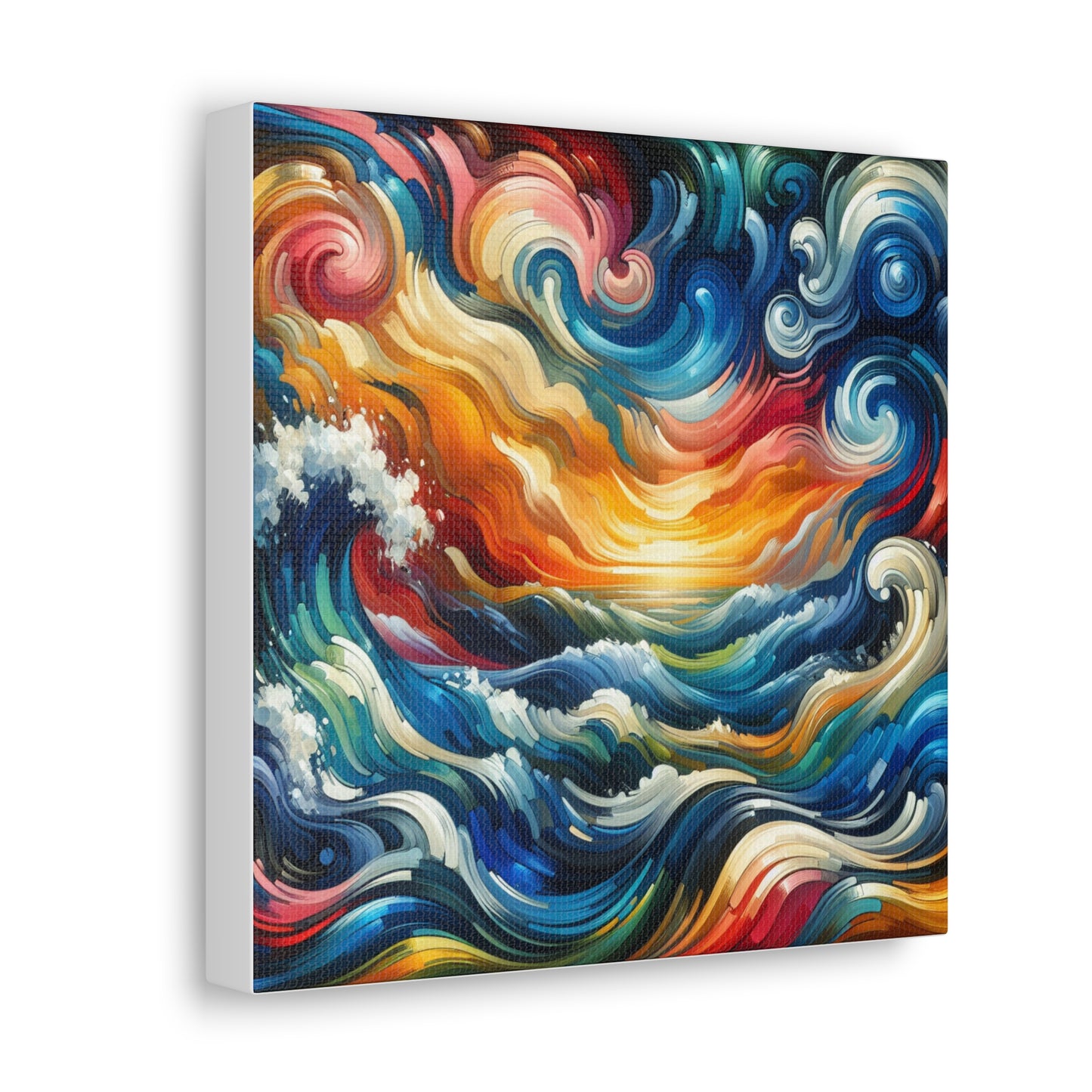 Ocean Waves Canvas Wall Art