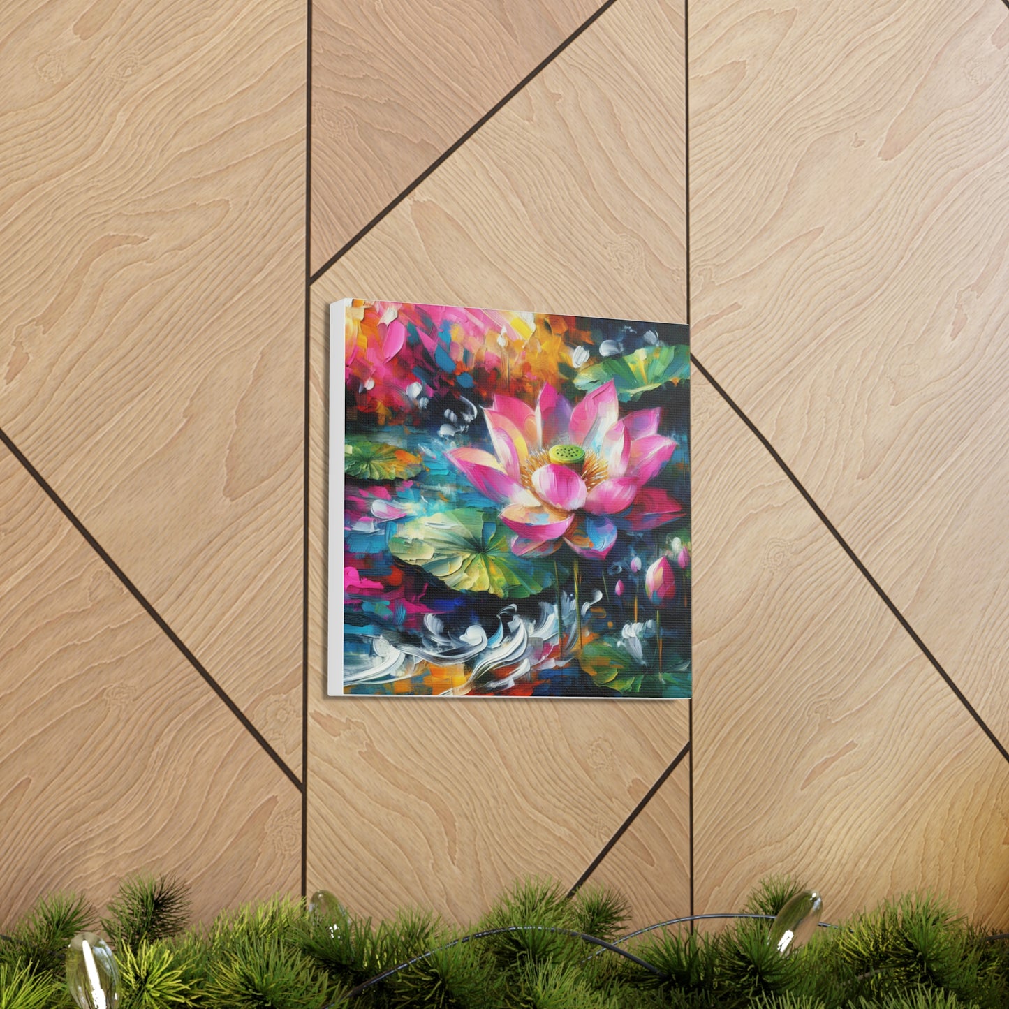 Lotus Canvas Wall Art