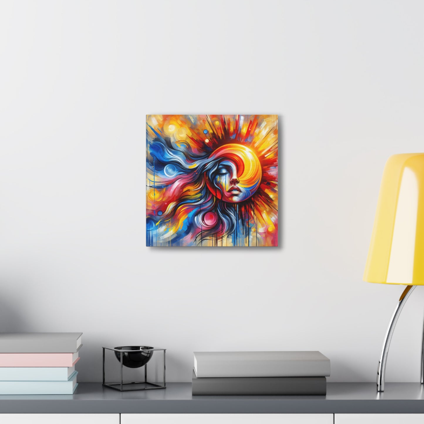 Sun Canvas Wall Art