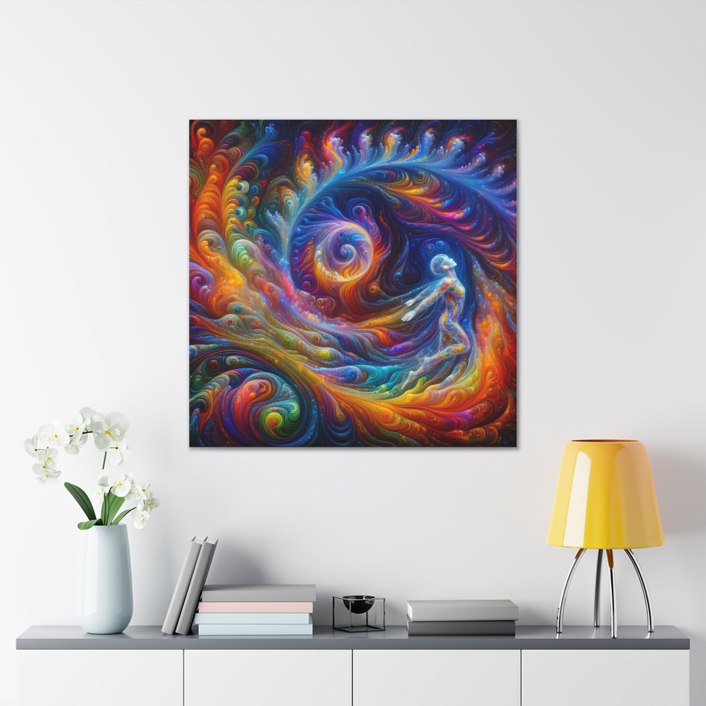 Fifth Dimension Ascension Canvas Wall Art