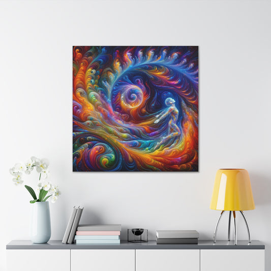 Fifth Dimension Ascension Canvas Wall Art