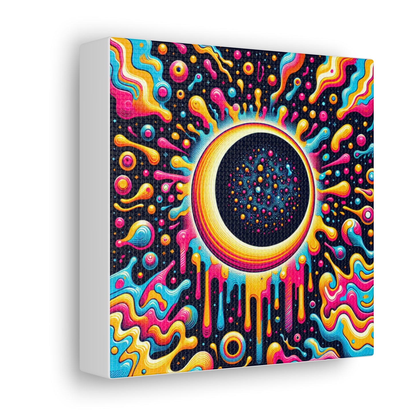 Solar Eclipse Canvas Wall Art