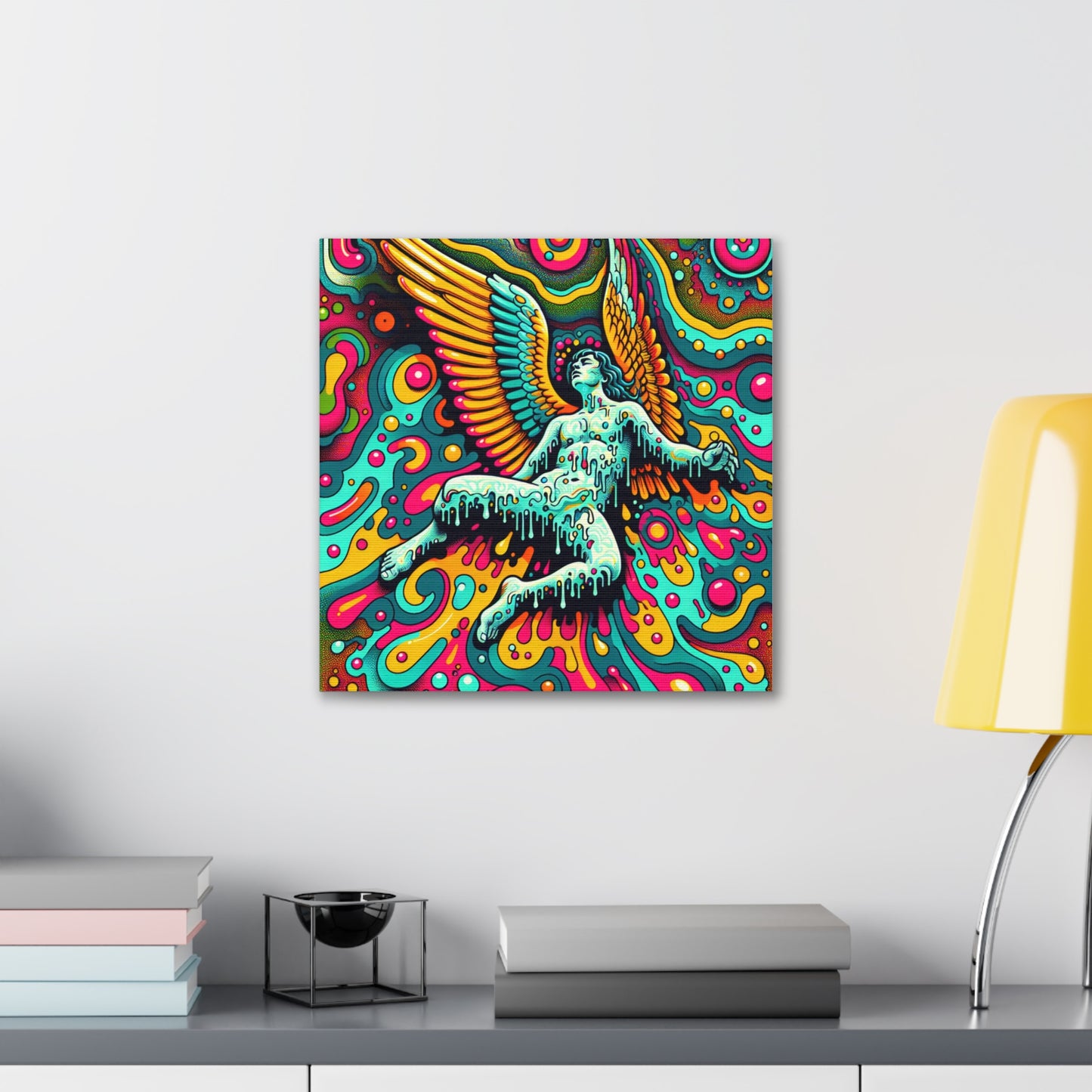 Fallen Angel Canvas Wall Art