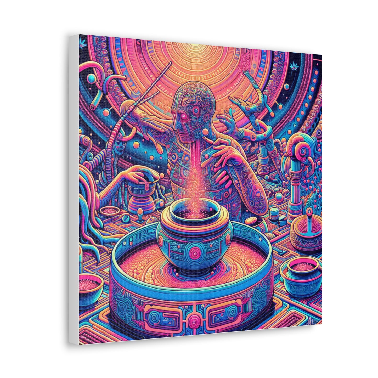 Fifth Dimension Ascension Canvas Wall Art